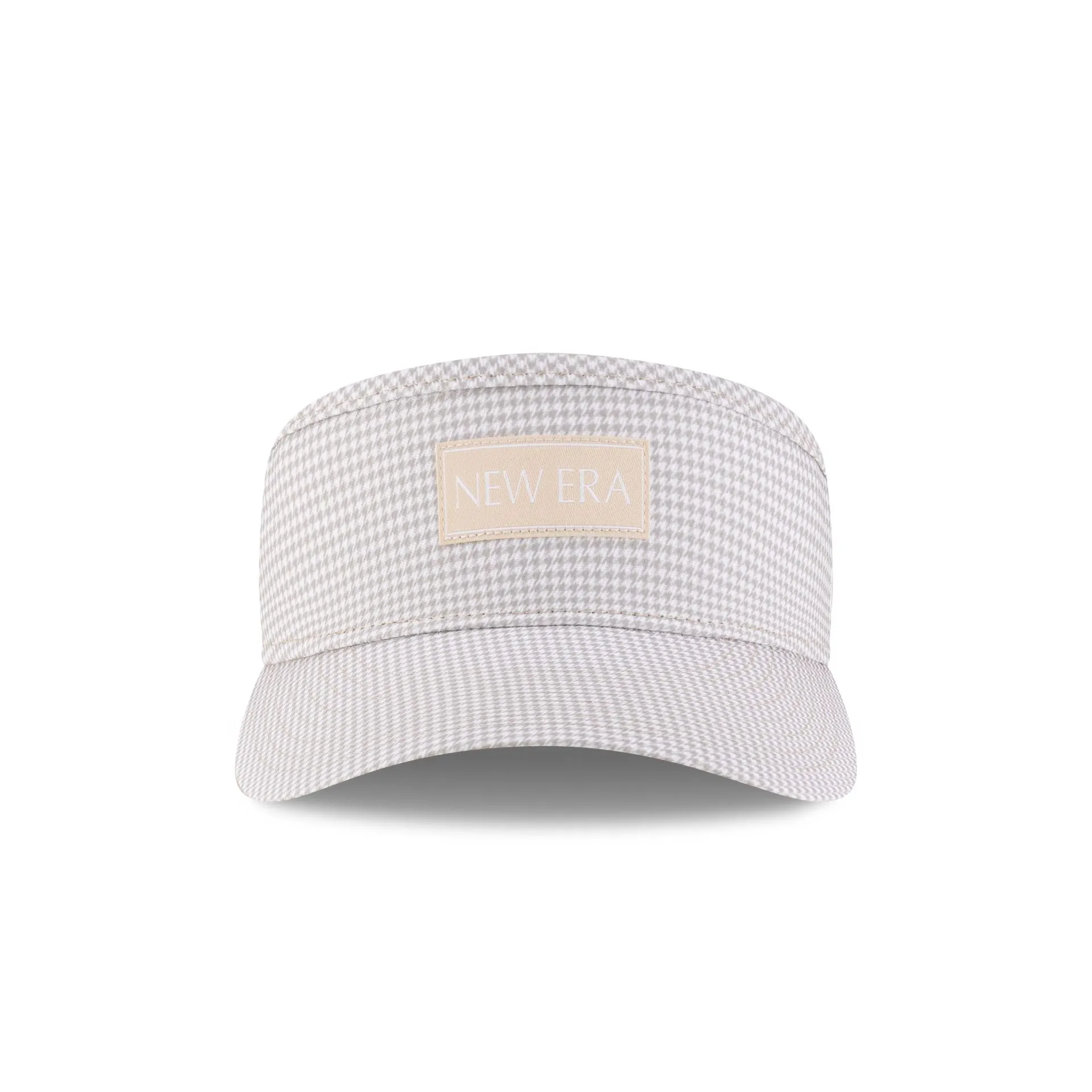New Era Cap Houndstooth Beige Visor Adjustable Hat sold by New Era product image thumbnail 2