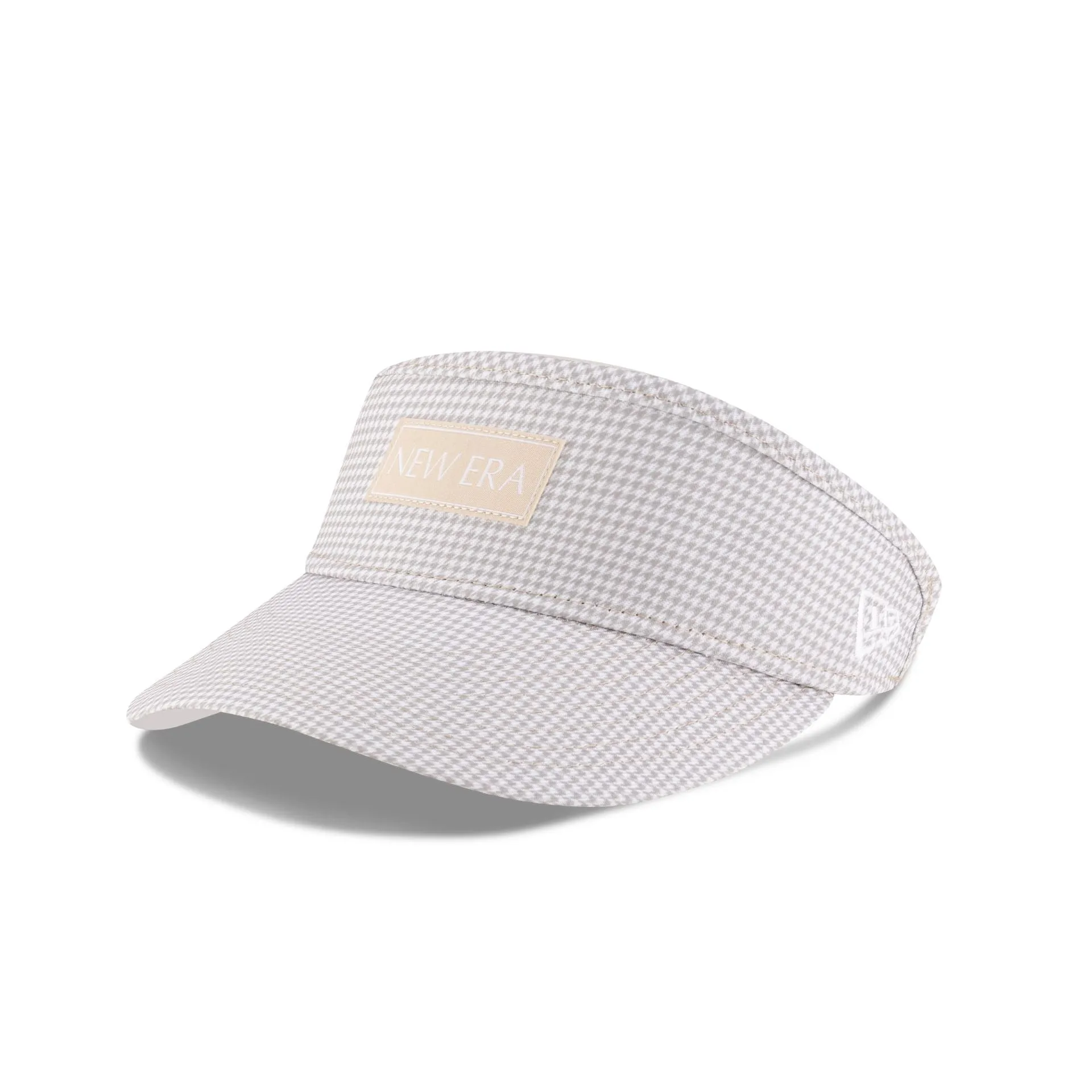 New Era Cap Houndstooth Beige Visor Adjustable Hat sold by New Era product image thumbnail 3