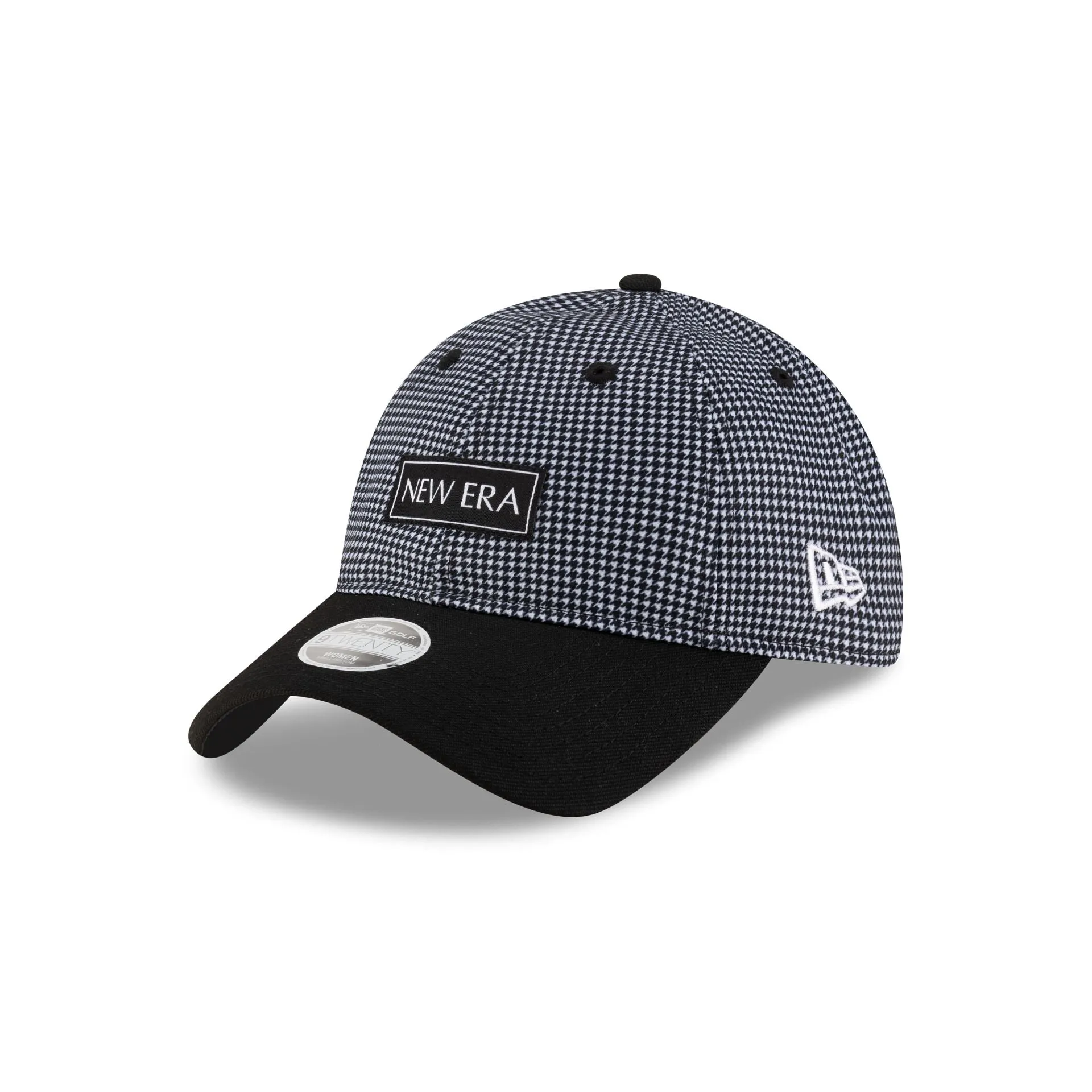 New Era Cap Houndstooth Black 9TWENTY Adjustable Hat sold by New Era product image thumbnail 3
