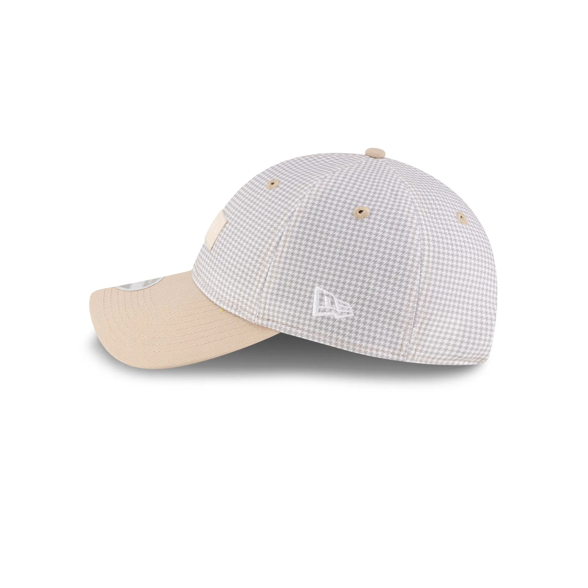 New Era Cap Houndstooth Beige 9TWENTY Adjustable Hat sold by New Era product image thumbnail 5