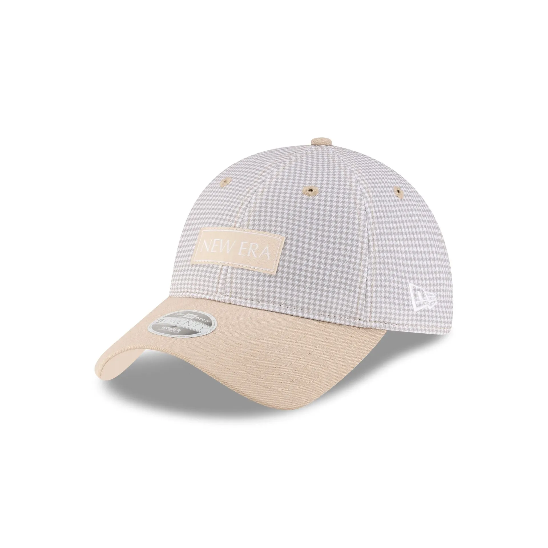 New Era Cap Houndstooth Beige 9TWENTY Adjustable Hat sold by New Era product image thumbnail 3