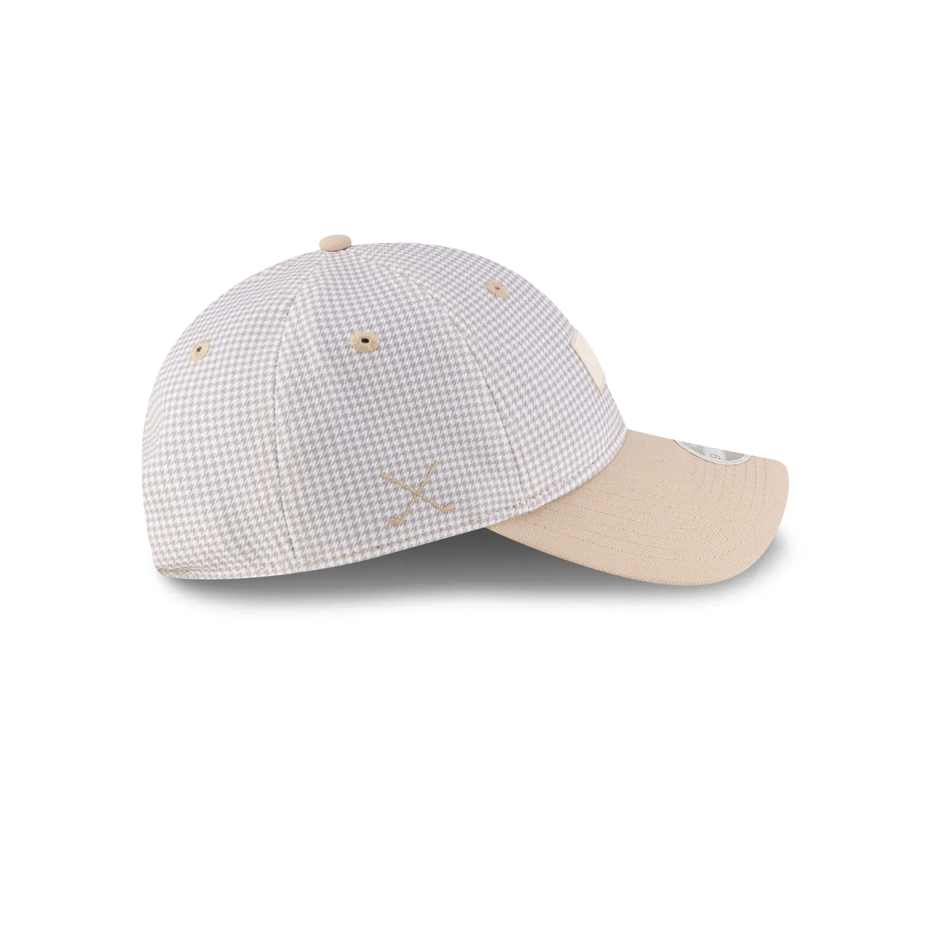 New Era Cap Houndstooth Beige 9TWENTY Adjustable Hat sold by New Era product image thumbnail 4