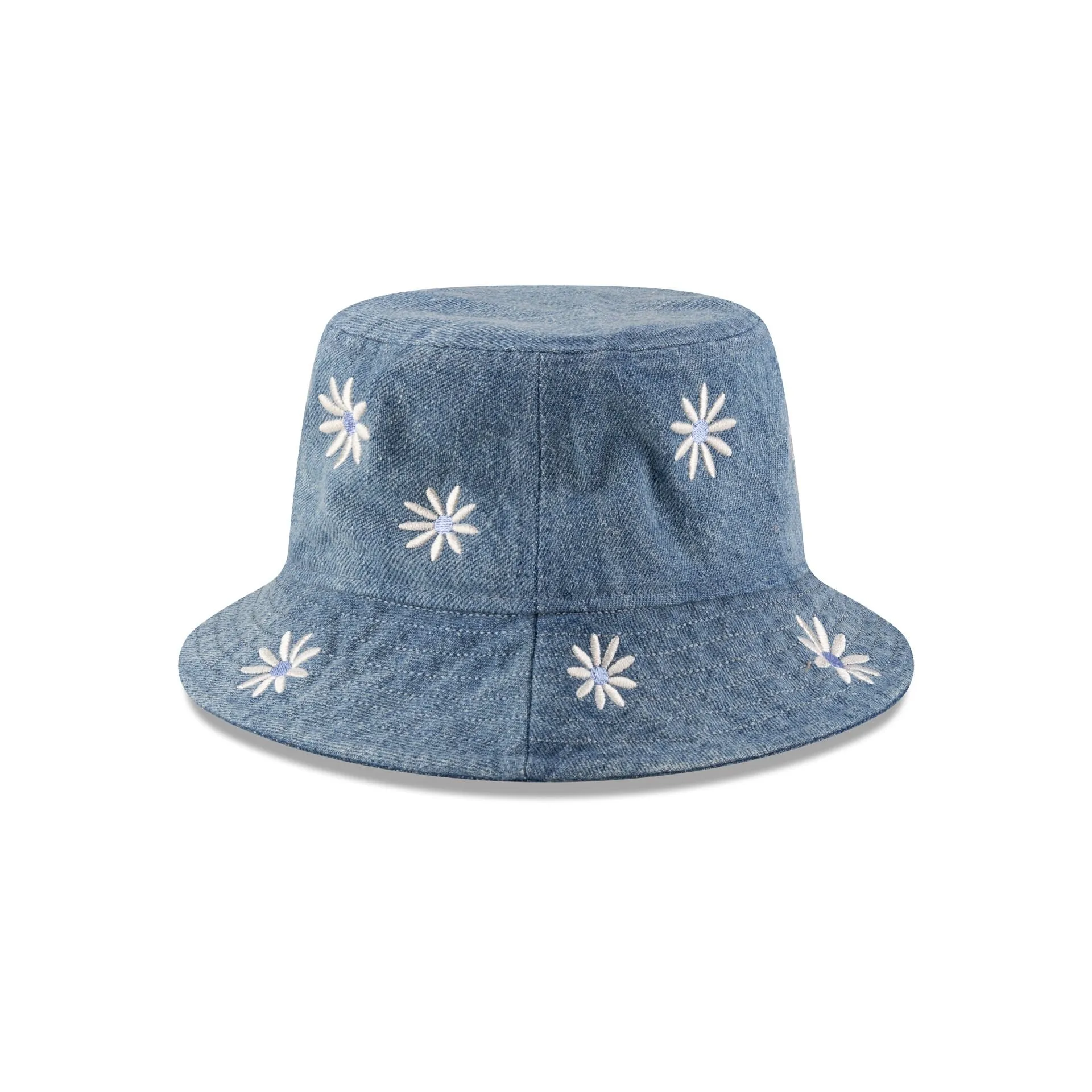New Era Cap Flower Embroidery Light Denim Bucket Hat sold by New Era product image thumbnail 5