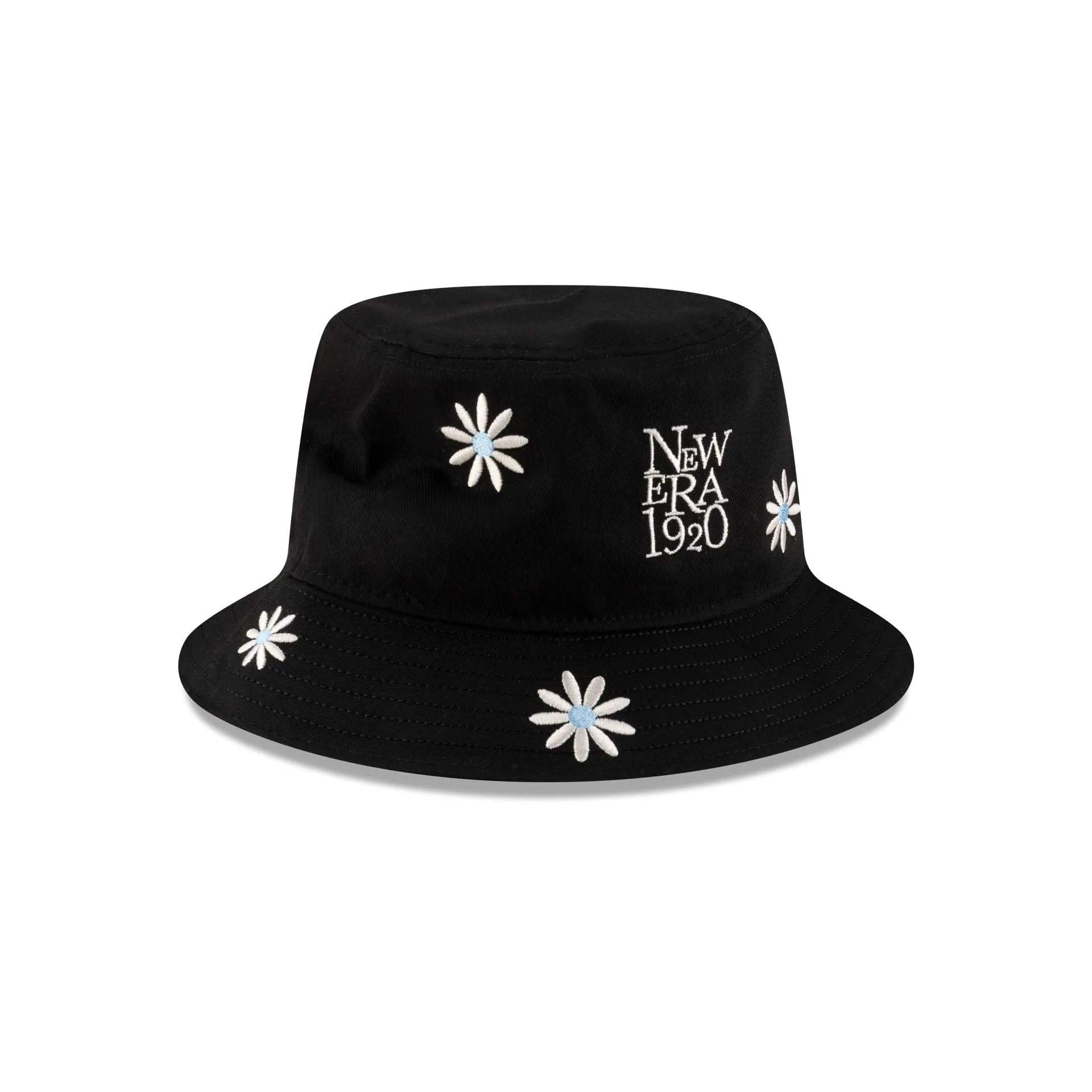 New Era Cap Flower Embroidery Black Denim Bucket Hat sold by New Era product image thumbnail 3