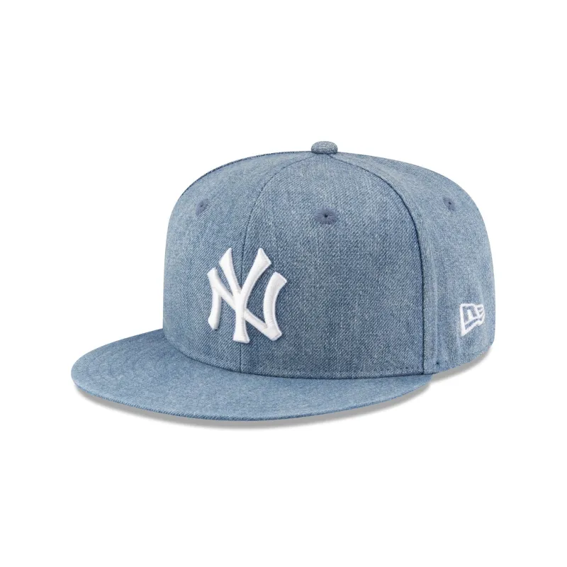 New York Yankees Light Denim 9FIFTY Snapback Hat sold by New Era