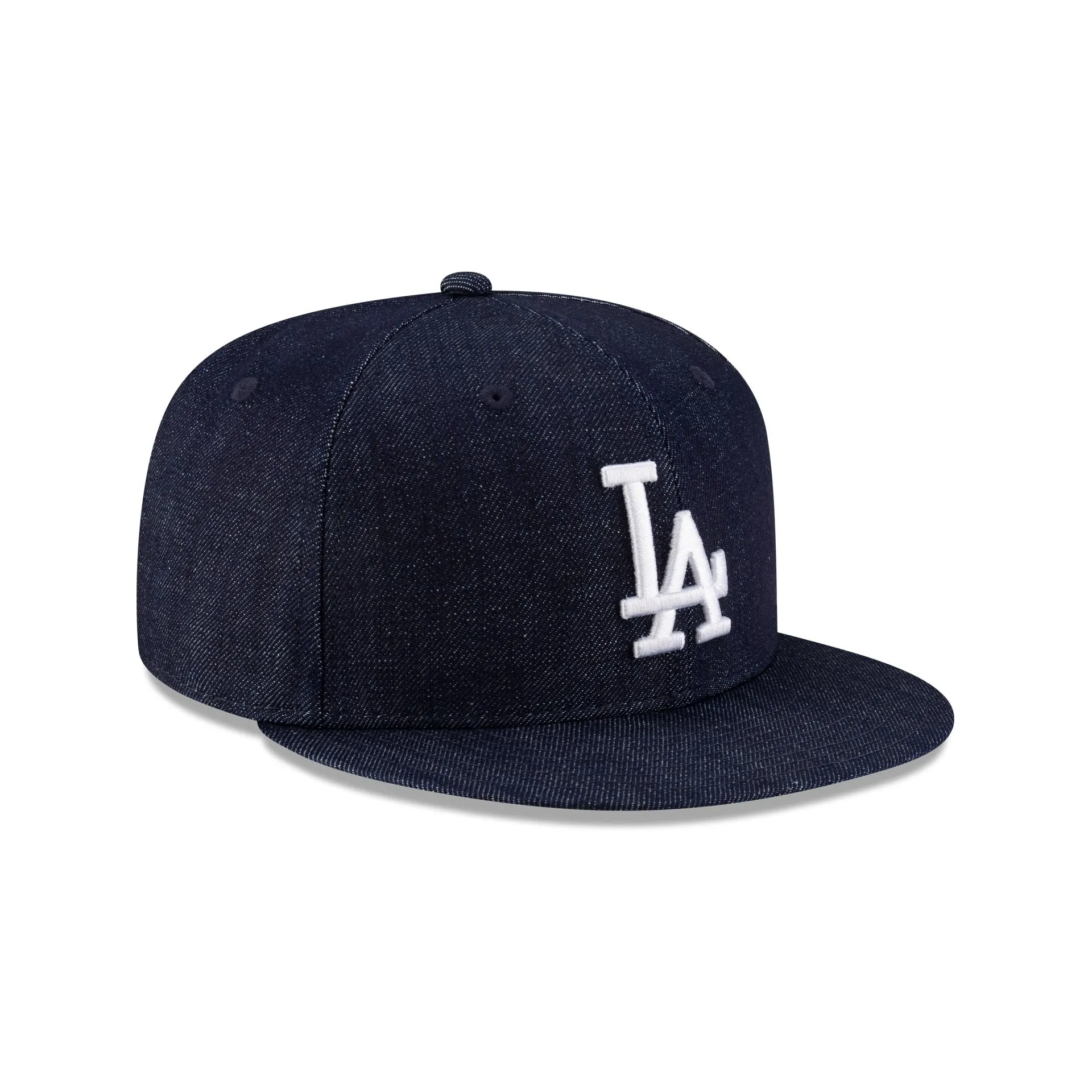 Los Angeles Dodgers Indigo Denim 9FIFTY Snapback Hat sold by New Era product image thumbnail 3