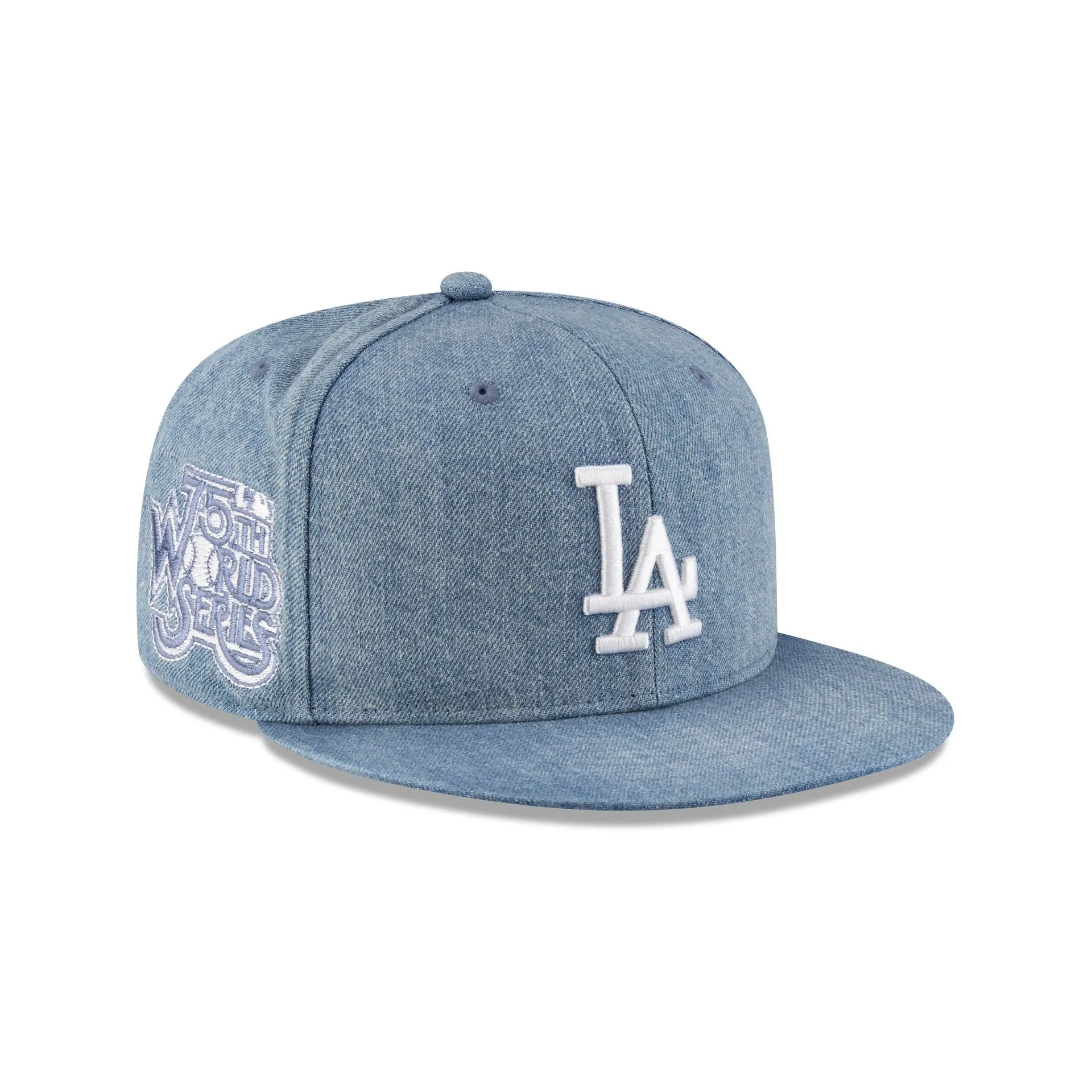 Los Angeles Dodgers Light Denim 59FIFTY Fitted Hat sold by New Era