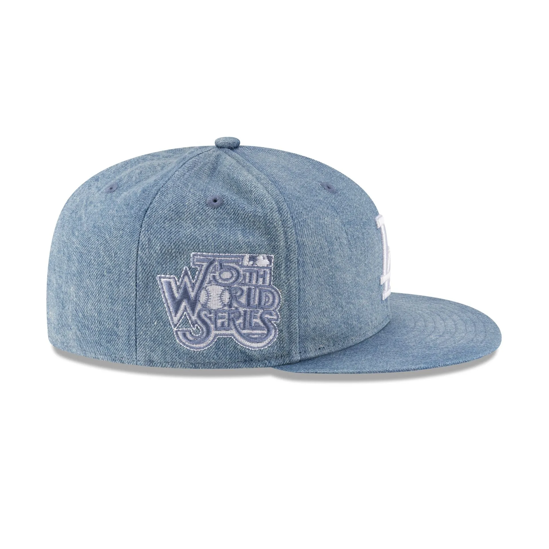 Los Angeles Dodgers Light Denim 59FIFTY Fitted Hat sold by New Era product image thumbnail 4