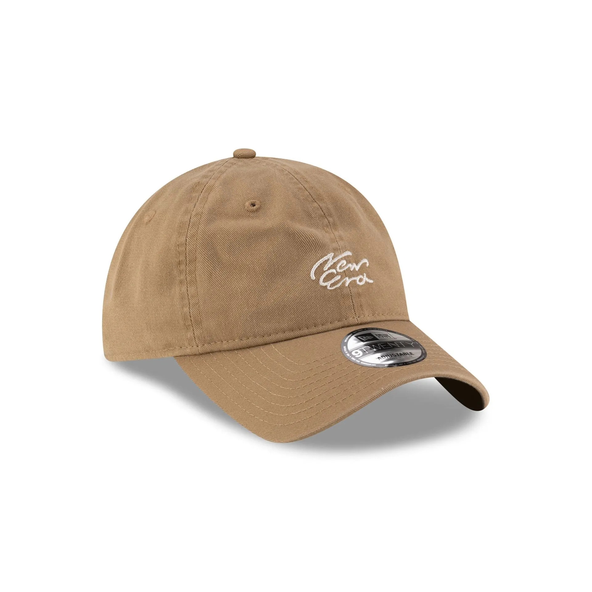 New Era Cap Handwritten Khaki 9TWENTY Easy Snap Hat sold by New Era product image thumbnail 3