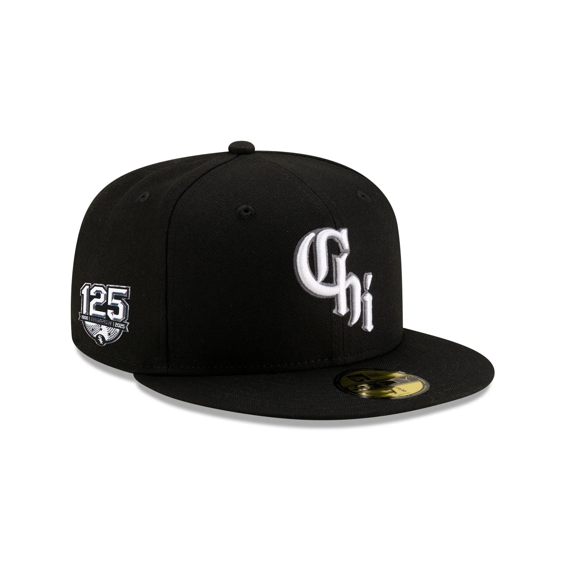 Chicago White Sox 125th Anniversary Alt 59FIFTY Fitted Hat sold by New Era