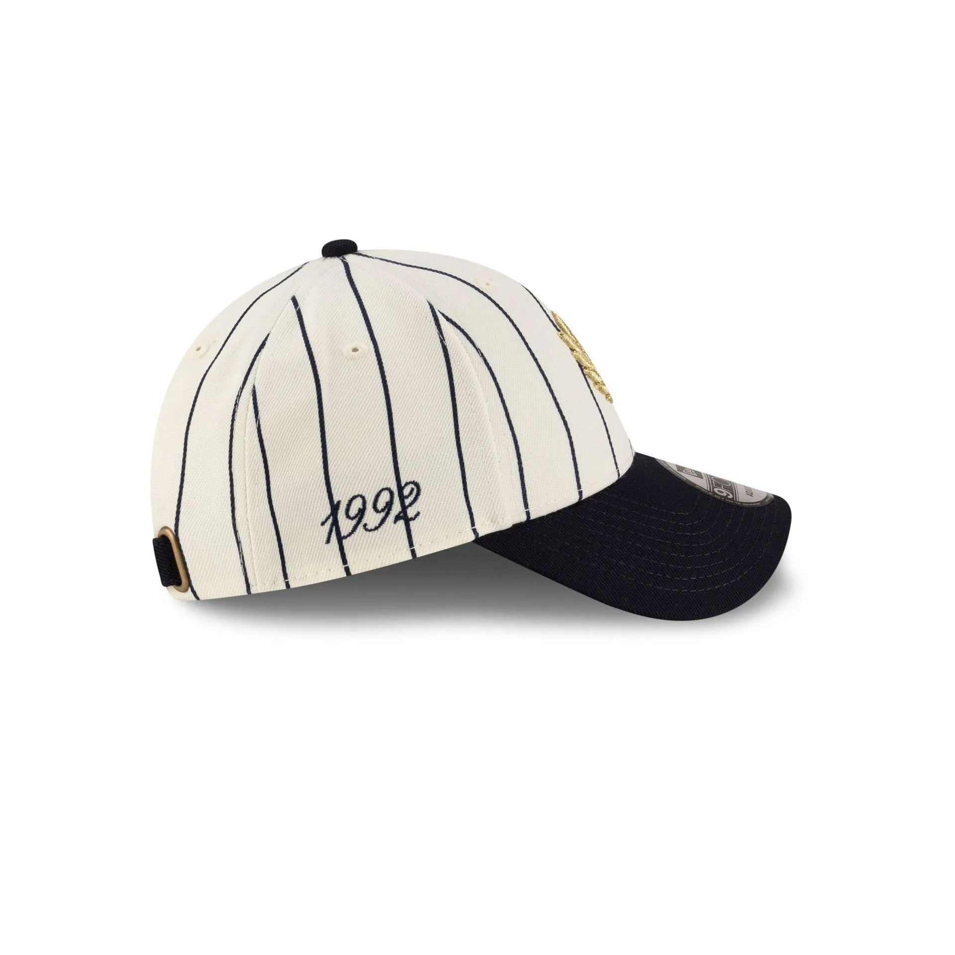 TRUE. Navy Pinstripe 9FORTY Adjustable Hat sold by New Era product image thumbnail 4