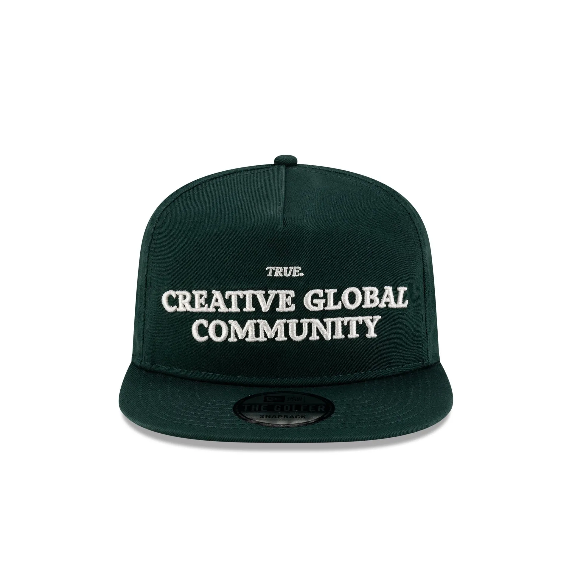 TRUE. Dark Green Golfer Hat sold by New Era product image thumbnail 2