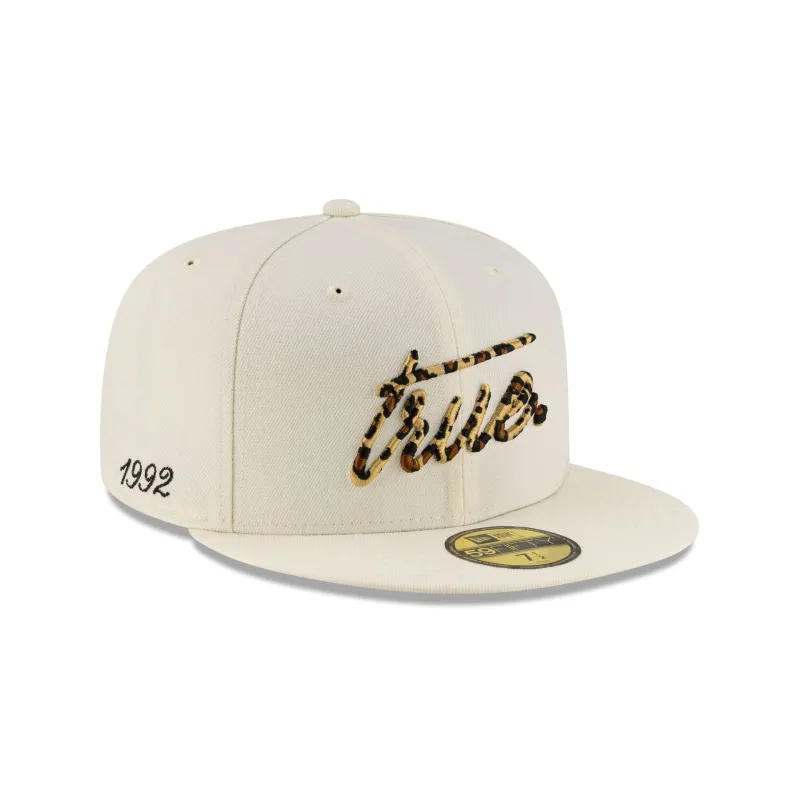 TRUE. Leopard 59FIFTY Fitted Hat sold by New Era