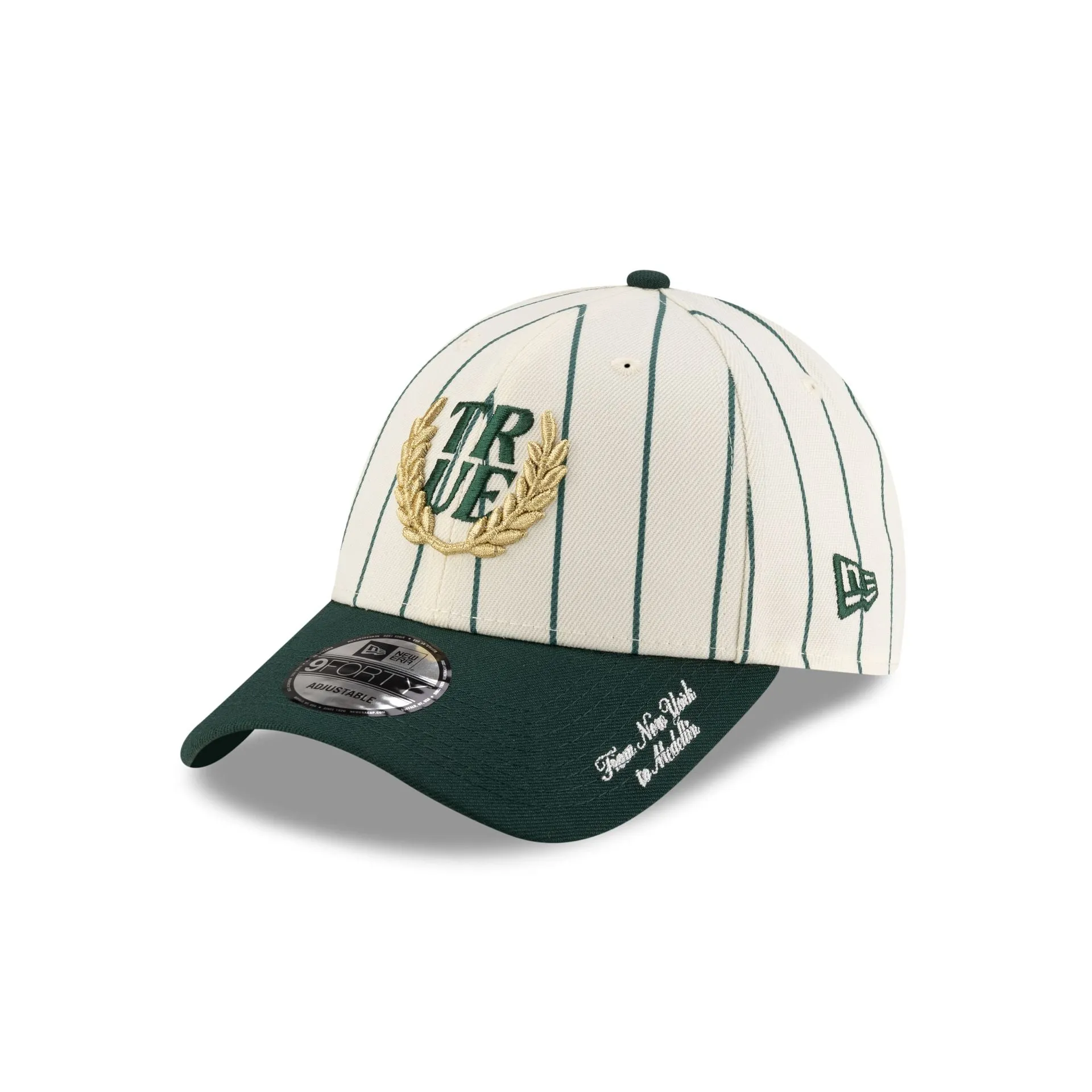 TRUE. Green Pinstripe 9FORTY Adjustable Hat sold by New Era product image thumbnail 3