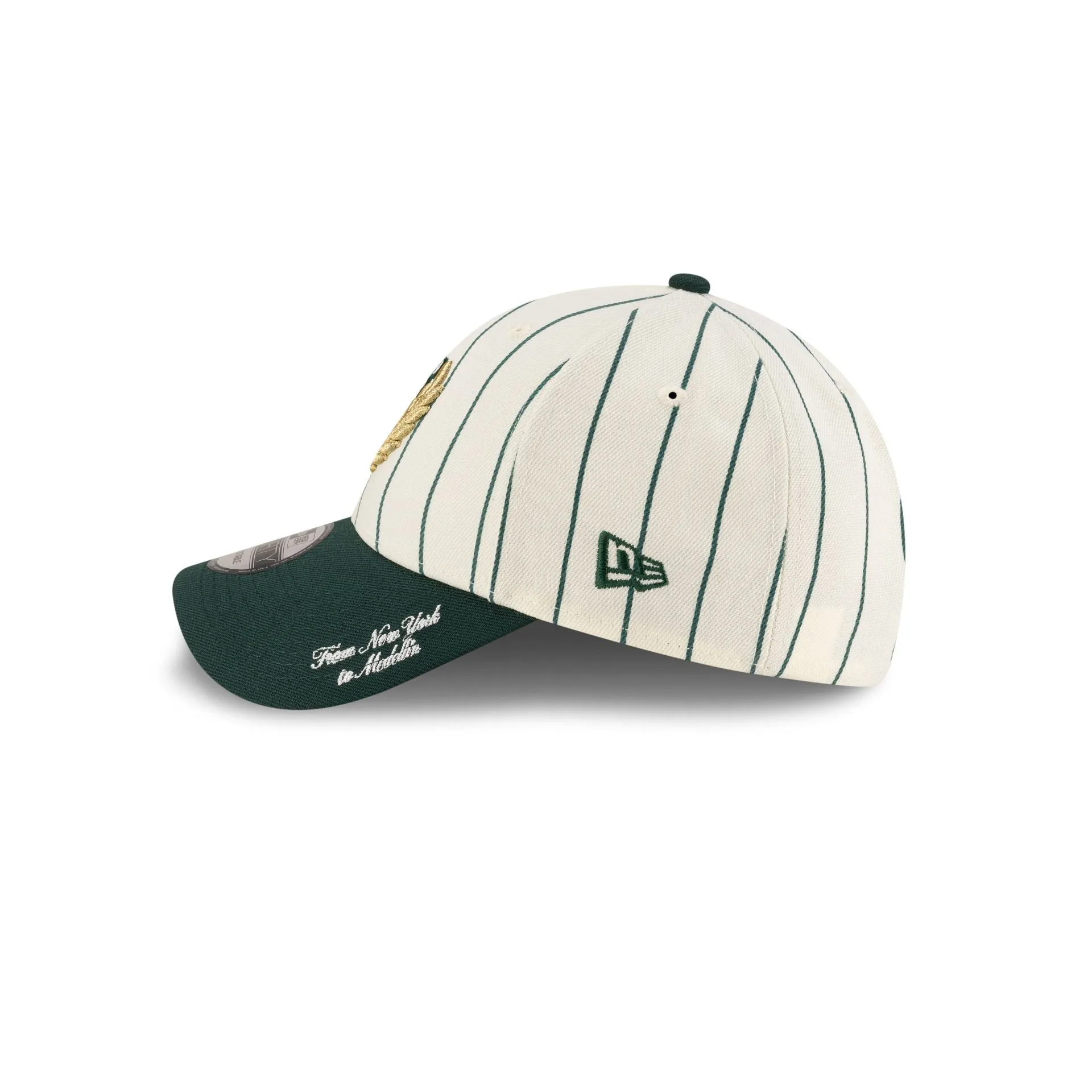 TRUE. Green Pinstripe 9FORTY Adjustable Hat sold by New Era product image thumbnail 5