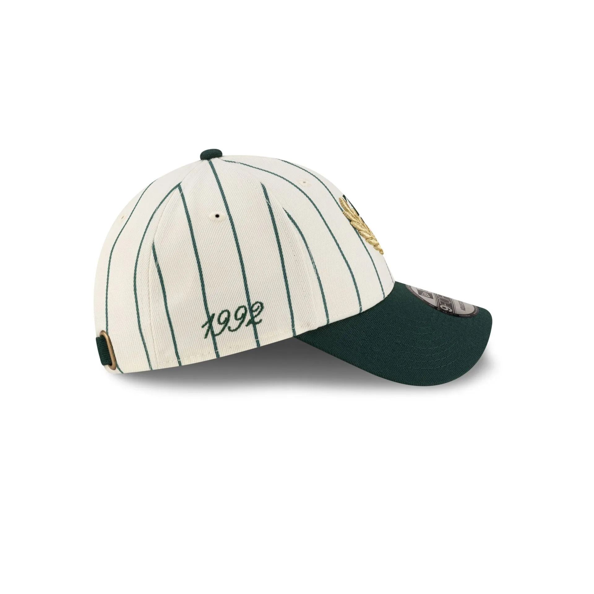 TRUE. Green Pinstripe 9FORTY Adjustable Hat sold by New Era product image thumbnail 4