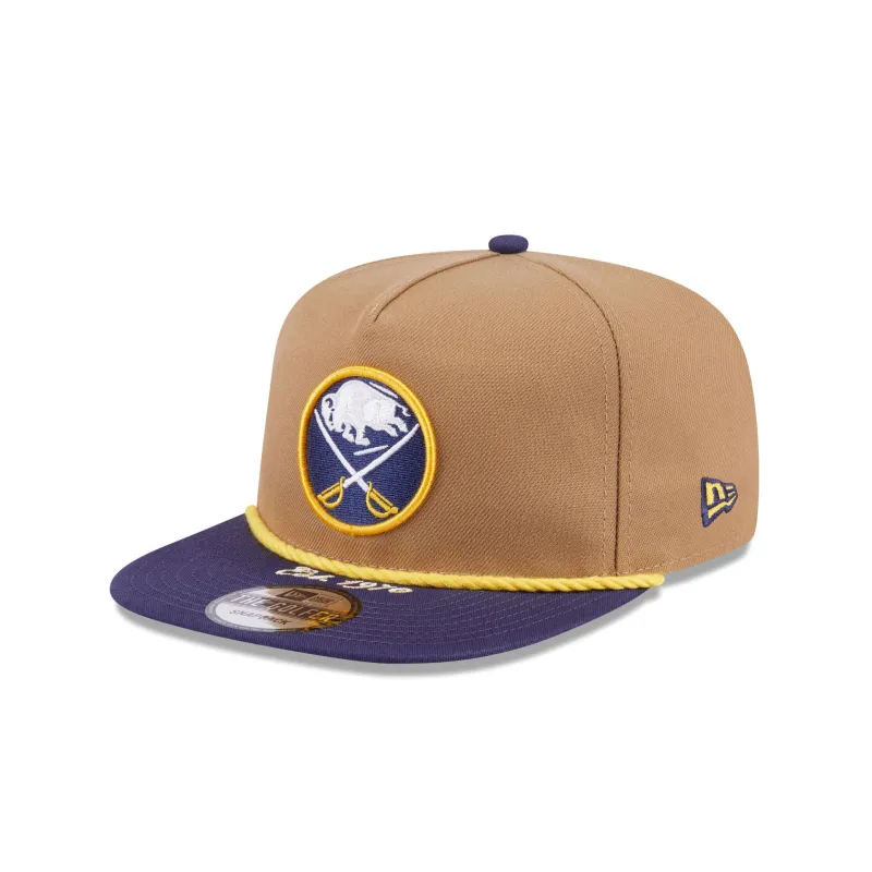 Buffalo Sabres Khaki Rope Golfer Hat sold by New Era