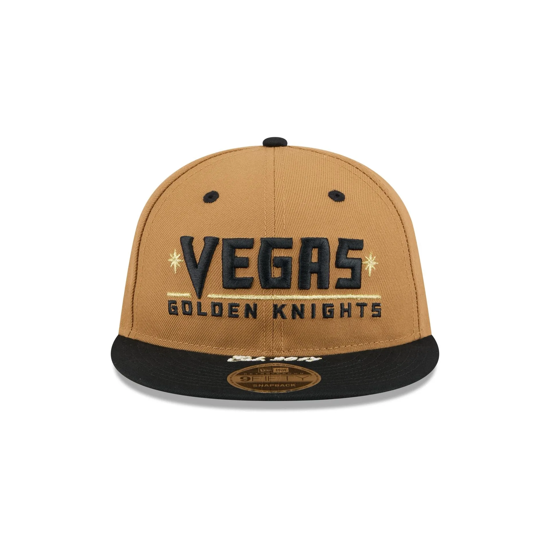 Vegas Golden Knights Wheat Retro Crown 9FIFTY Snapback Hat sold by New Era product image thumbnail 2