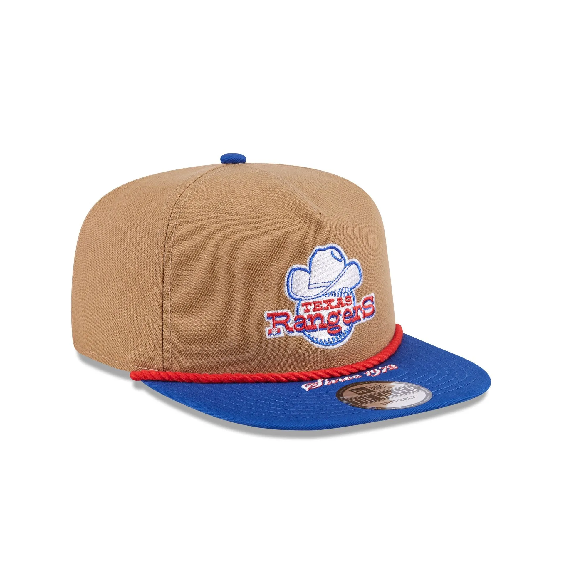 Texas Rangers Khaki Rope Golfer Hat sold by New Era product image thumbnail 3