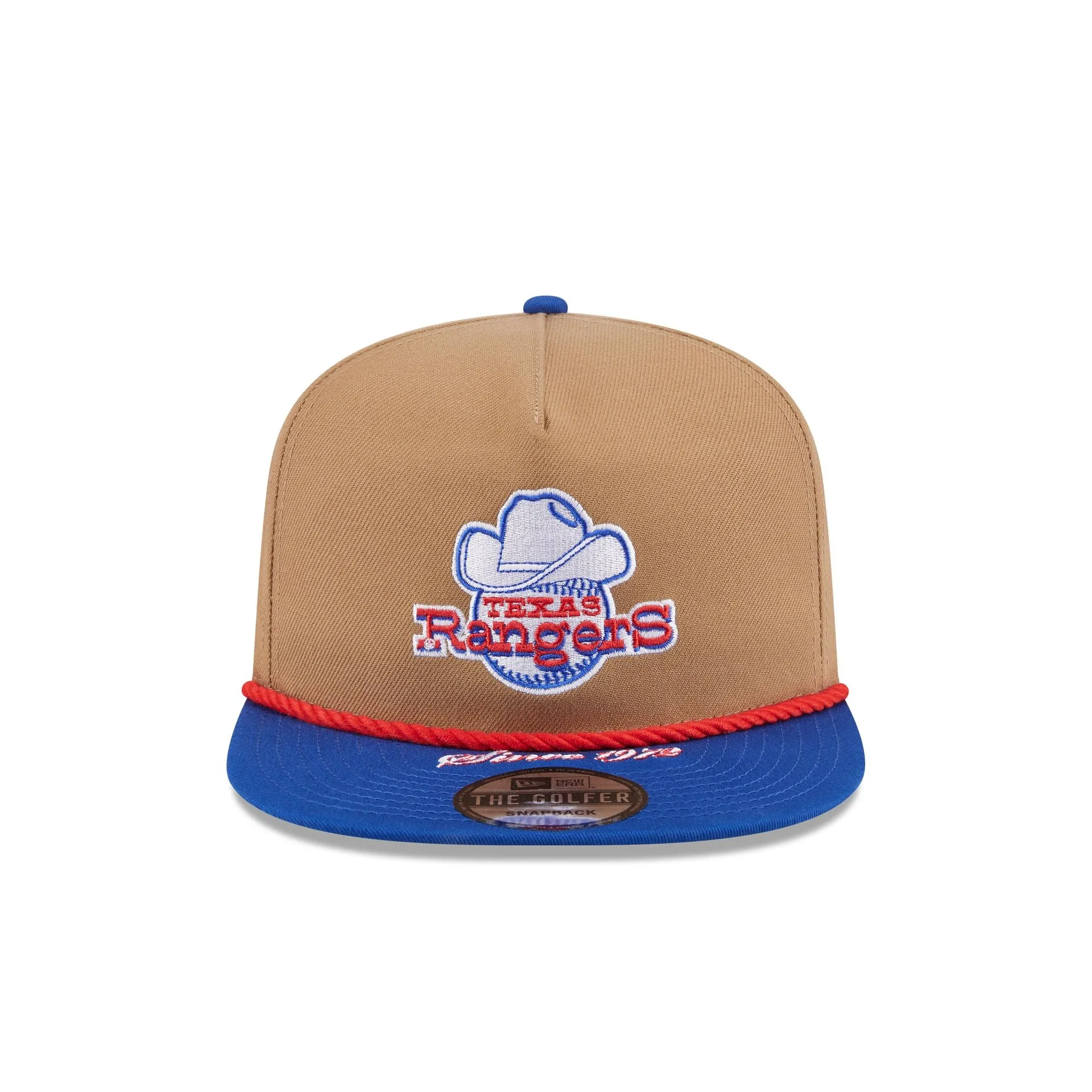 Texas Rangers Khaki Rope Golfer Hat sold by New Era product image thumbnail 2