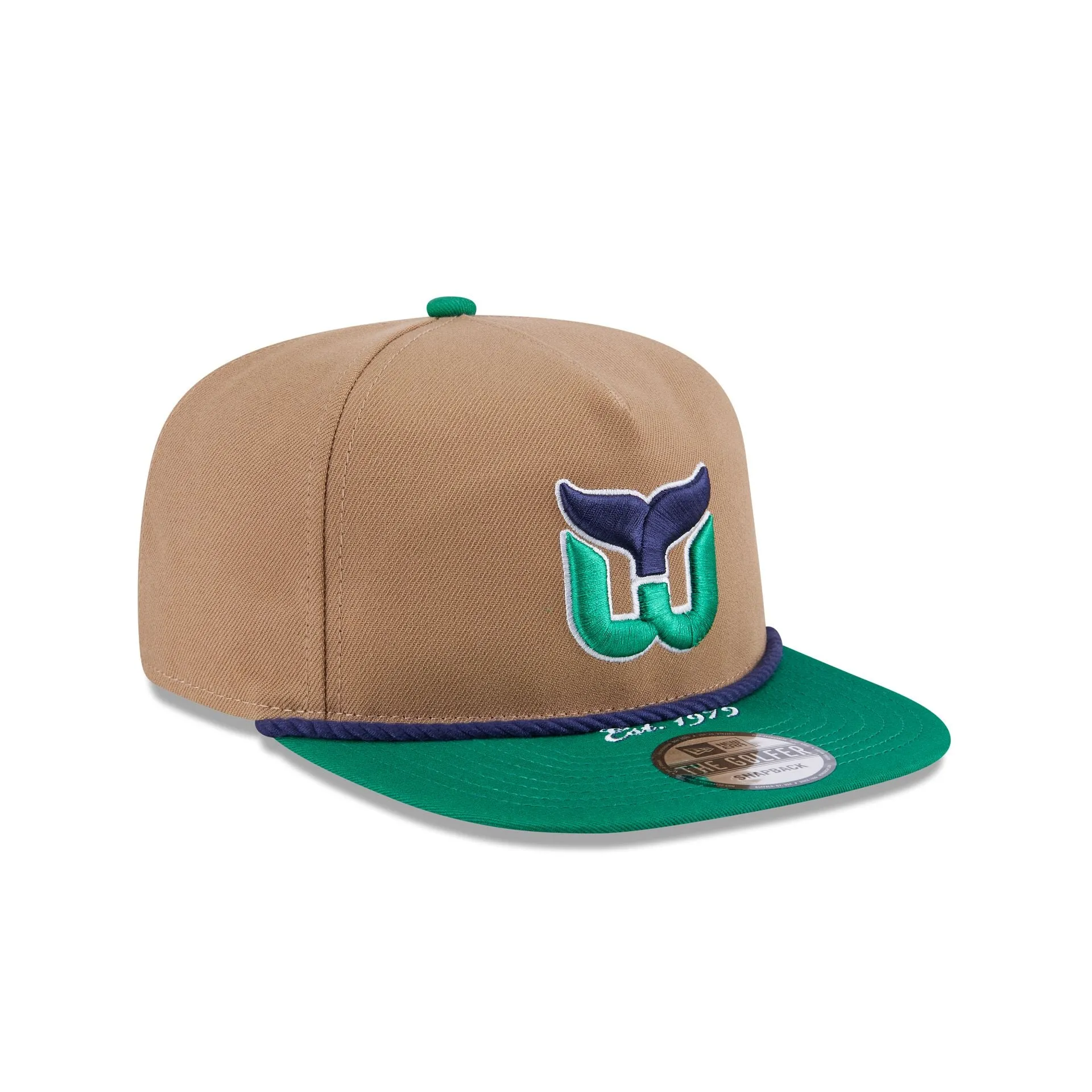 Hartford Whalers Khaki Rope Golfer Hat sold by New Era product image thumbnail 3