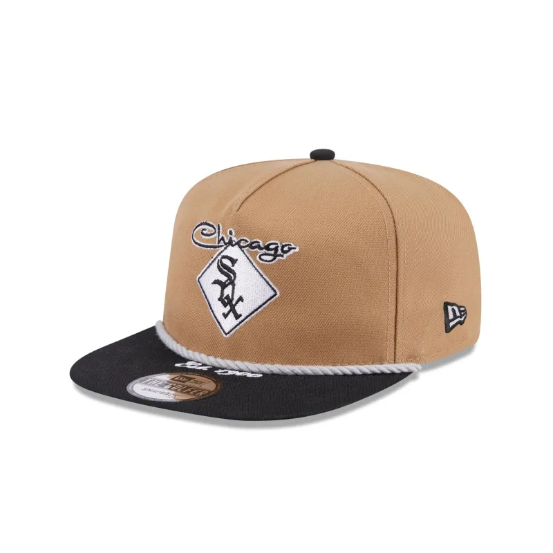 Chicago White Sox Khaki Rope Golfer Hat sold by New Era