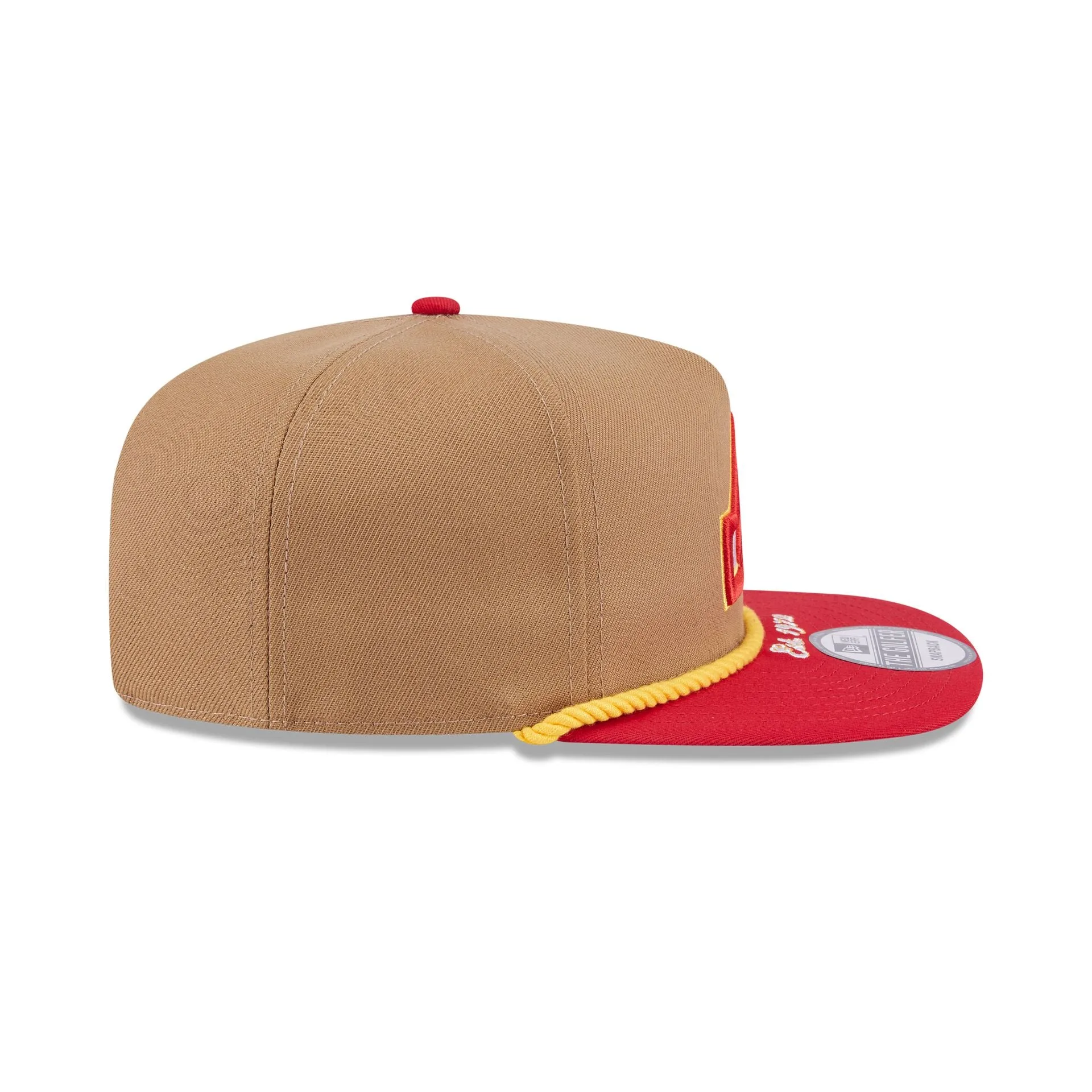 Calgary Flames Khaki Rope Golfer Hat sold by New Era product image thumbnail 5