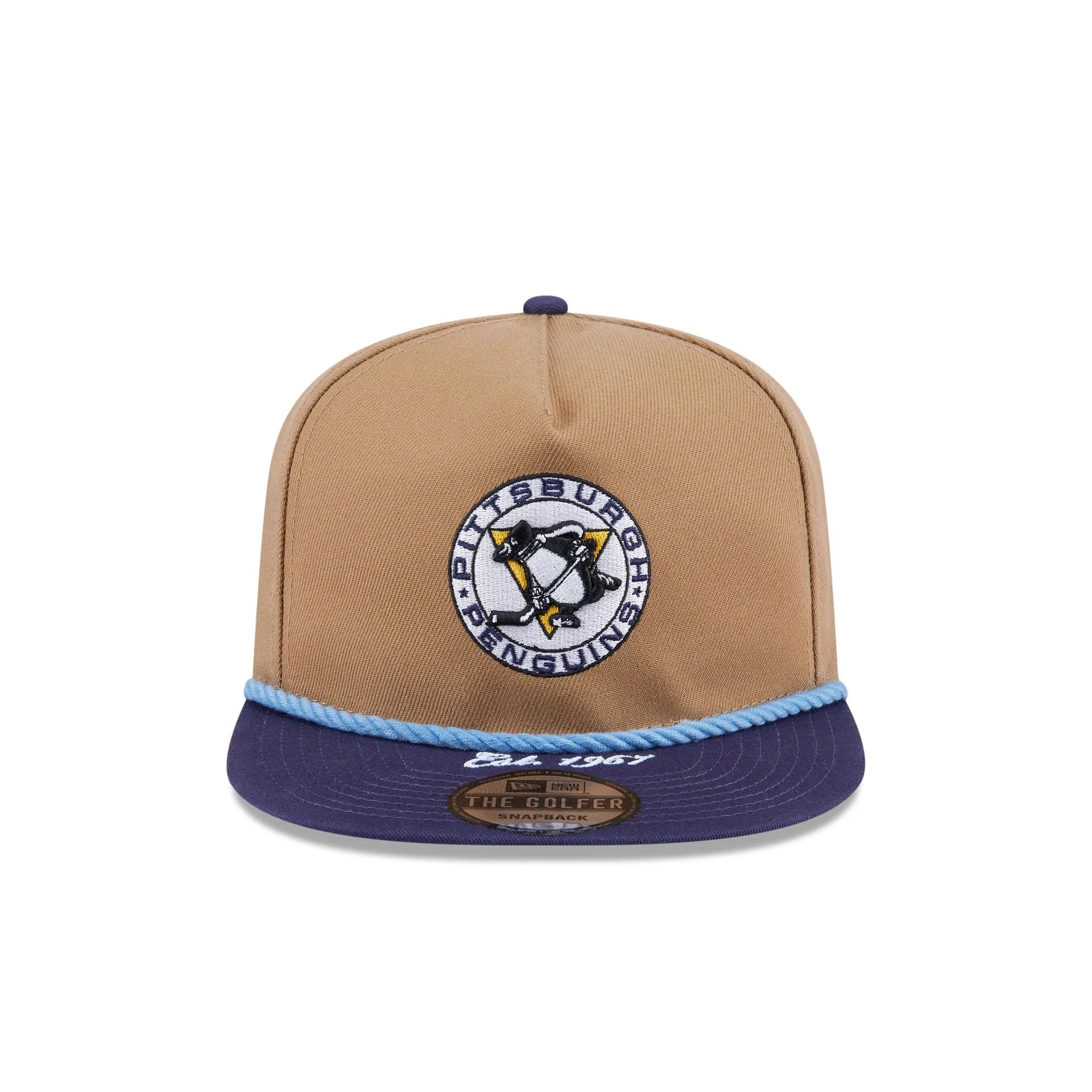Pittsburgh Penguins Khaki Rope Golfer Hat sold by New Era product image thumbnail 2