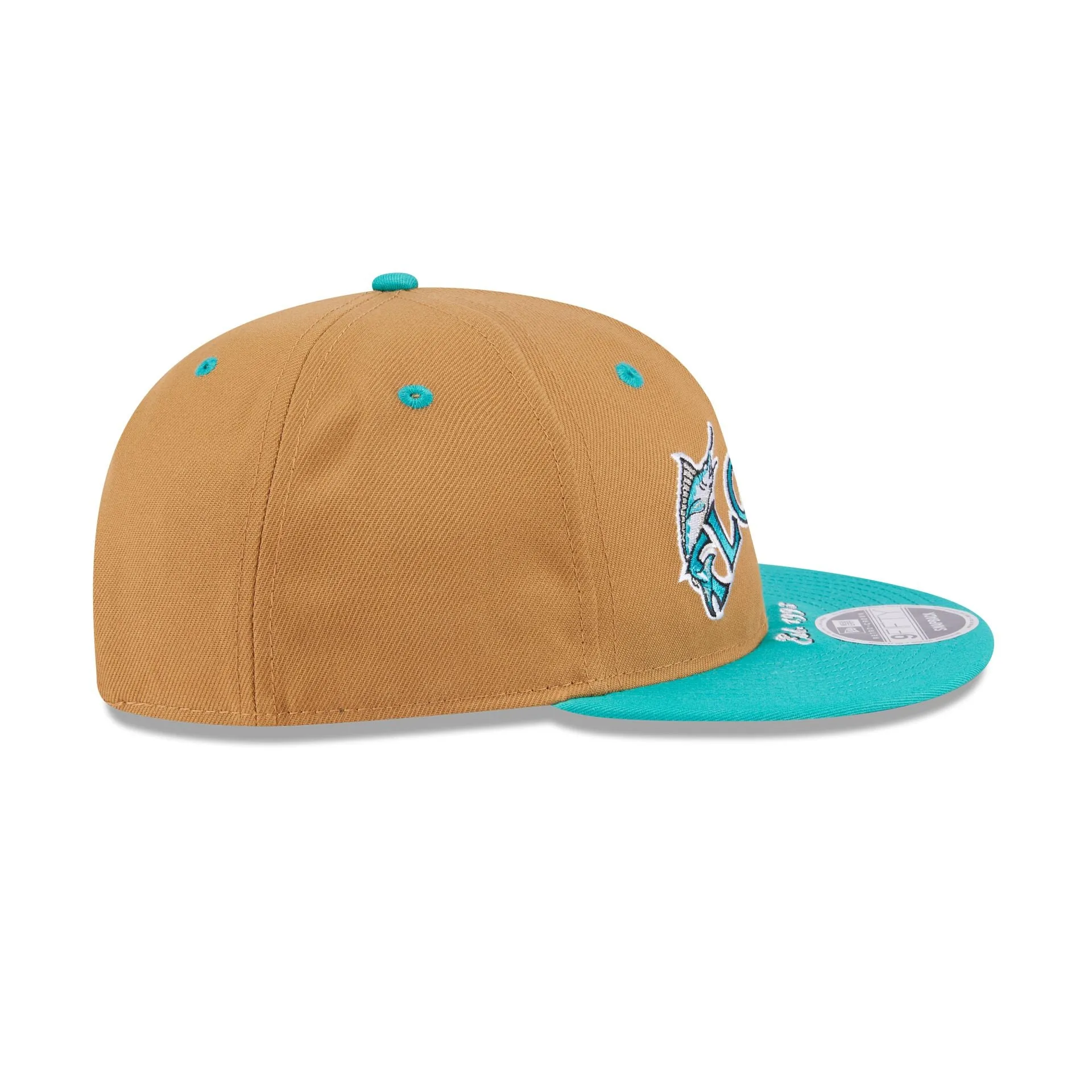 Miami Marlins Wheat Retro Crown 9FIFTY Snapback Hat sold by New Era product image thumbnail 5