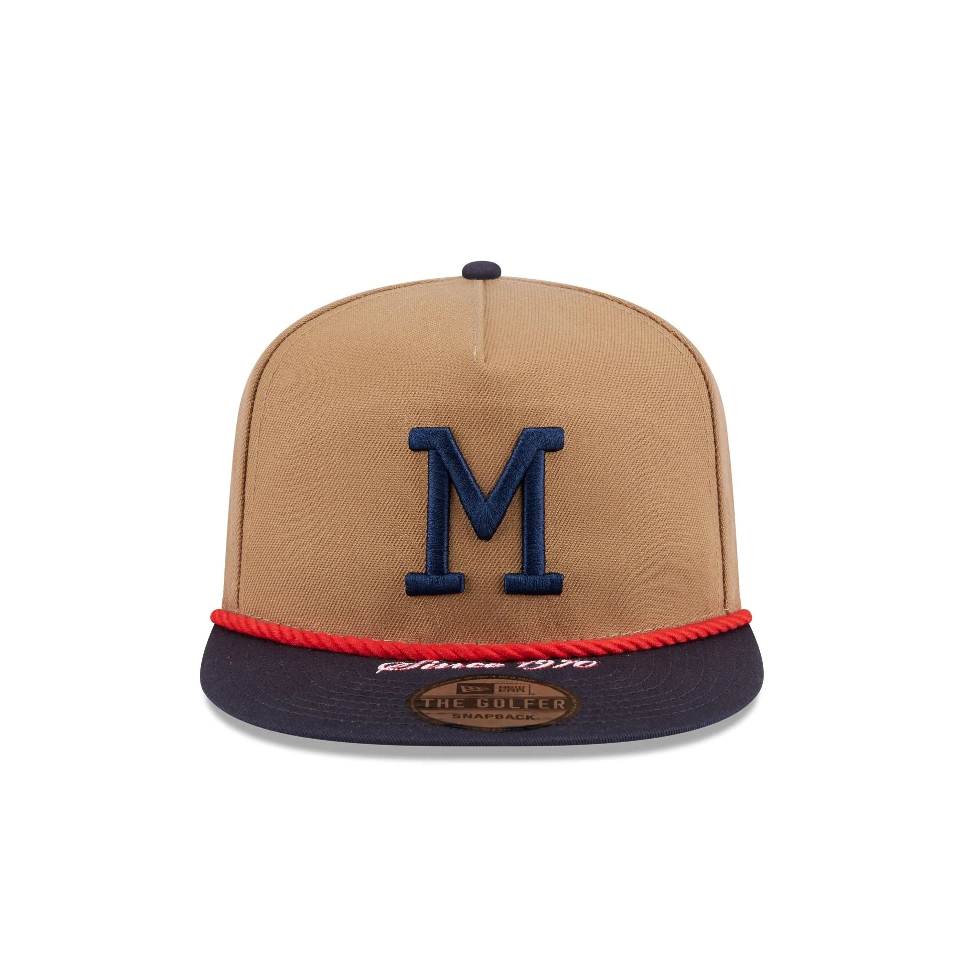 Milwaukee Braves Khaki Rope Golfer Hat sold by New Era product image thumbnail 2