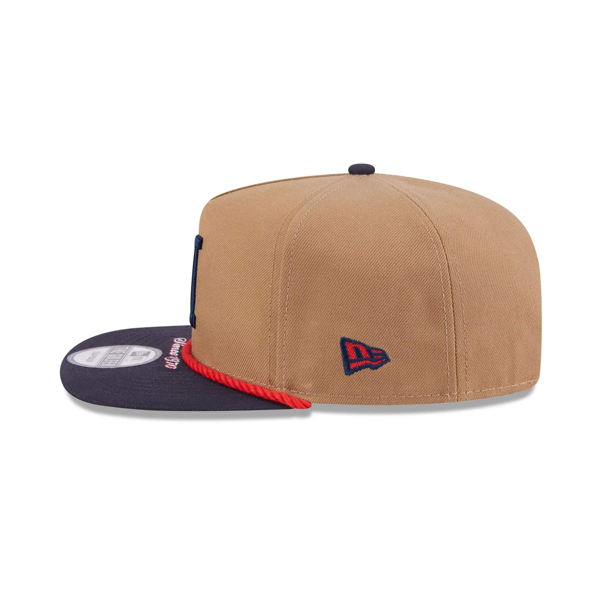 Milwaukee Braves Khaki Rope Golfer Hat sold by New Era product image thumbnail 4