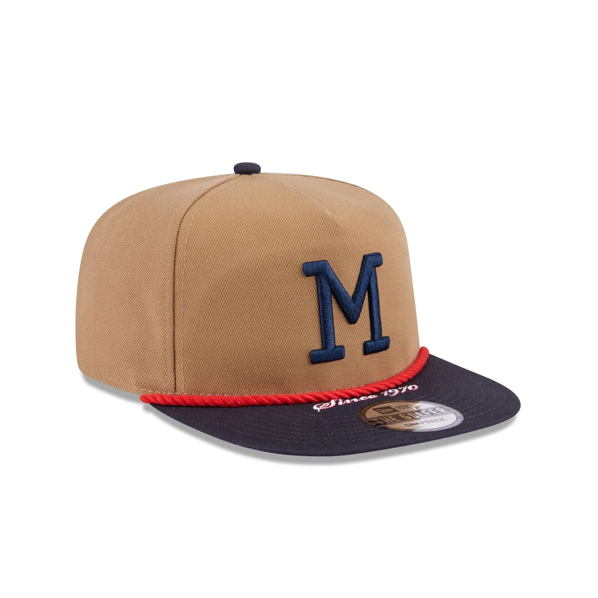 Milwaukee Braves Khaki Rope Golfer Hat sold by New Era product image thumbnail 3