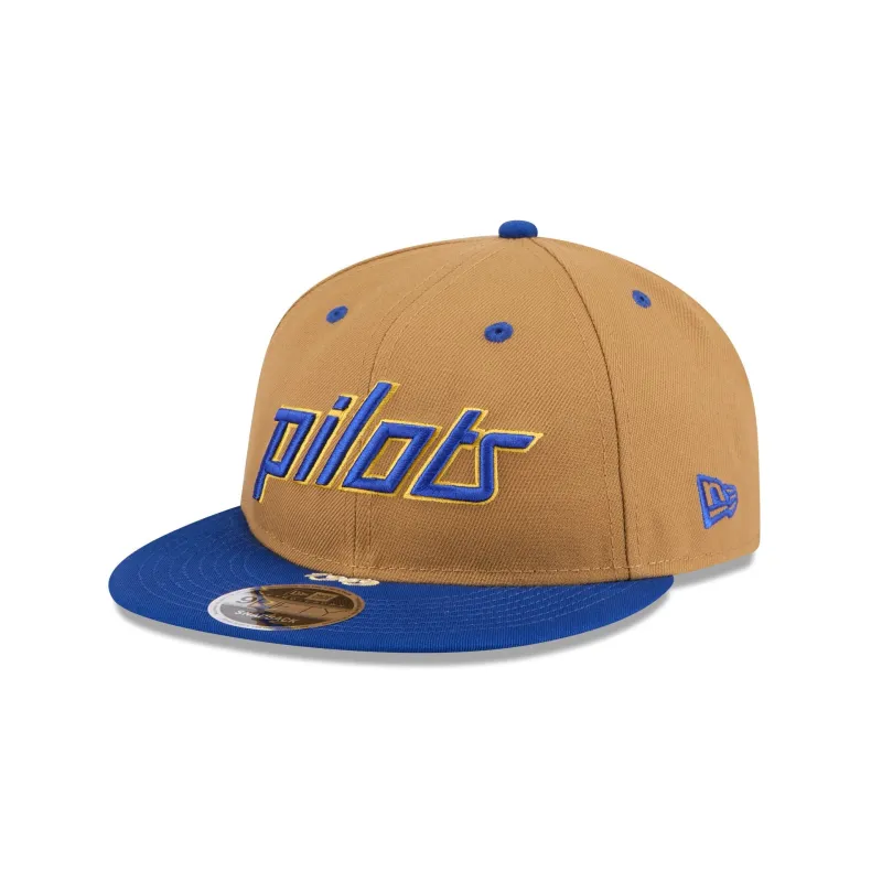 Seattle Pilots Wheat Retro Crown 9FIFTY Snapback Hat sold by New Era