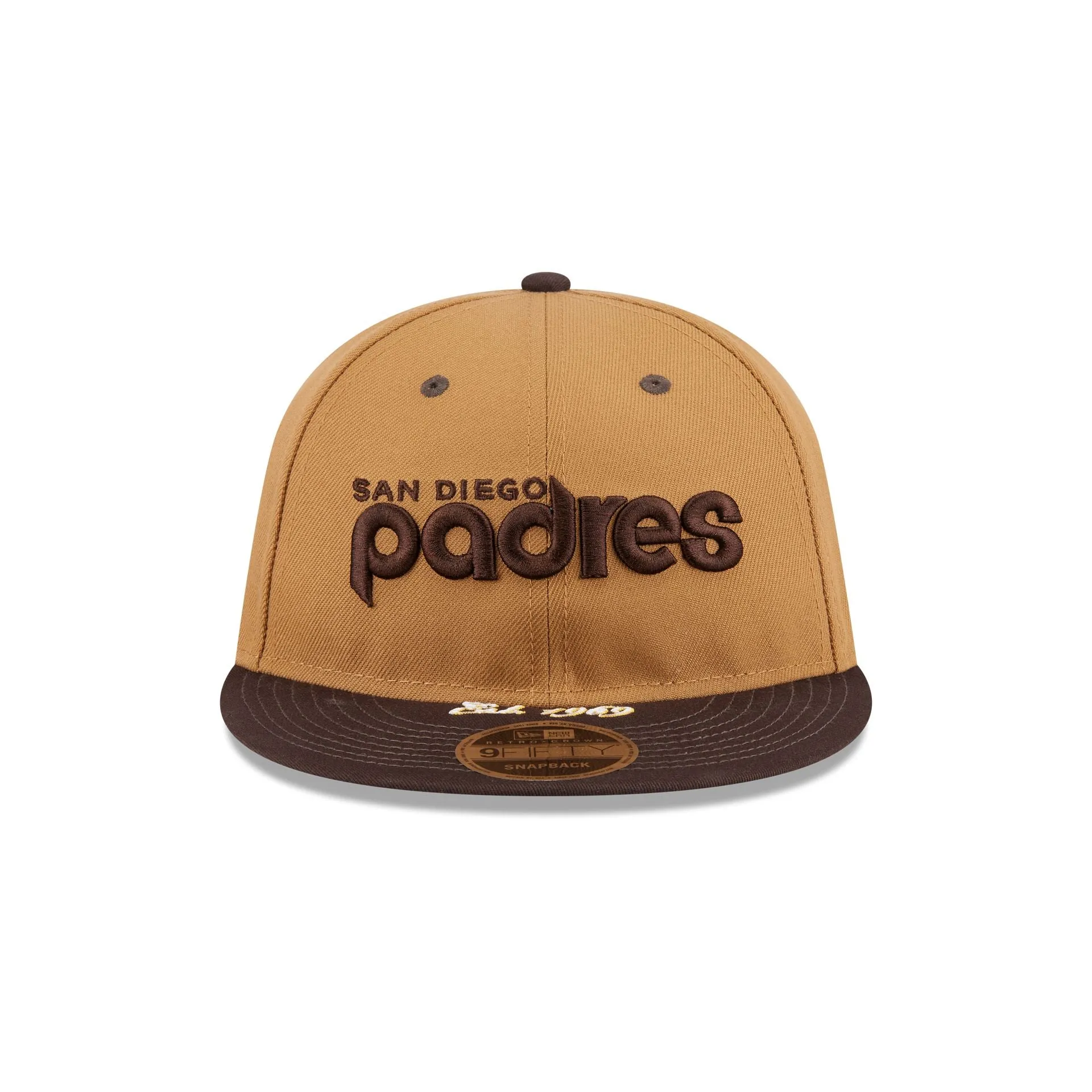 San Diego Padres Wheat Retro Crown 9FIFTY Snapback Hat sold by New Era product image thumbnail 2