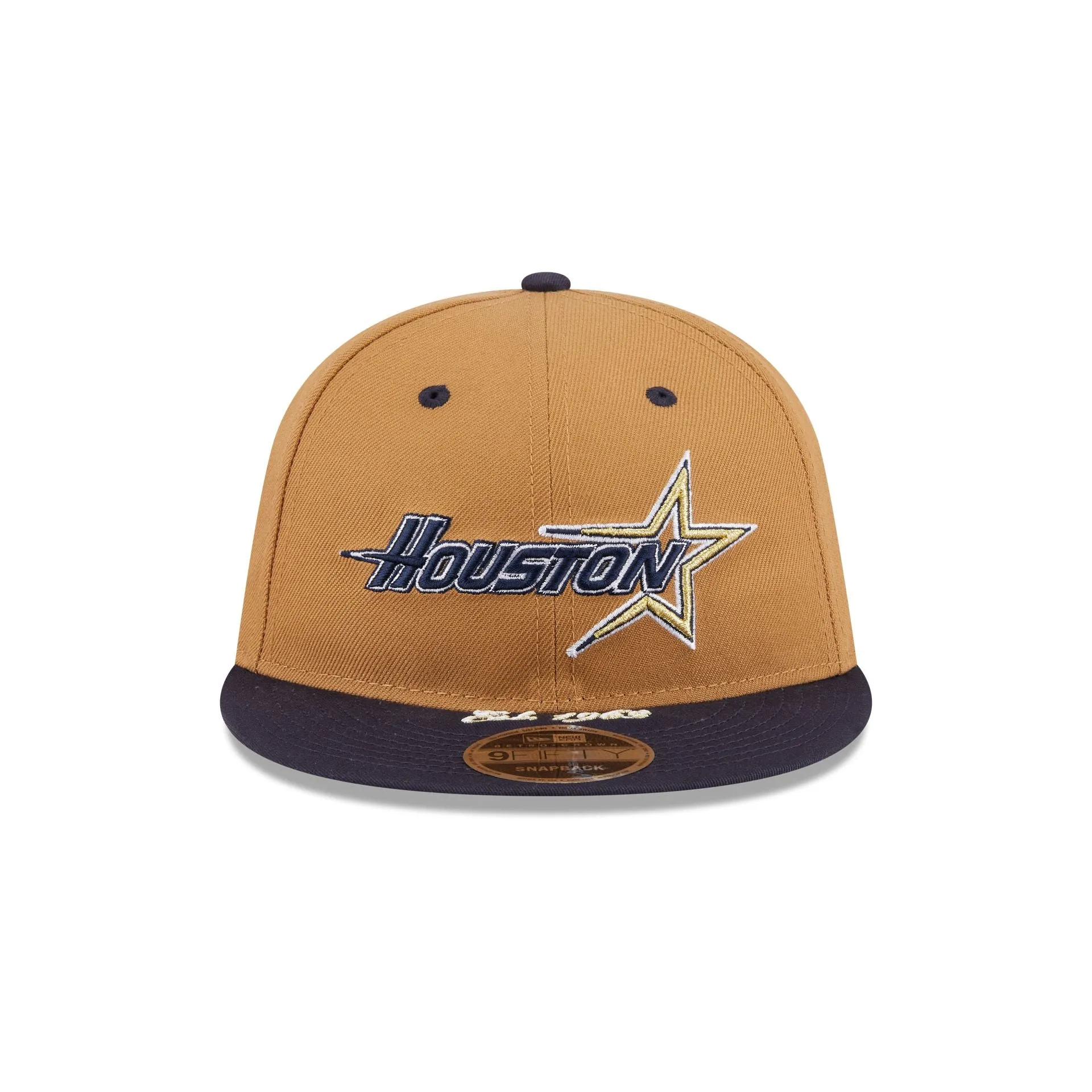 Houston Astros Wheat Retro Crown 9FIFTY Snapback Hat sold by New Era product image thumbnail 2