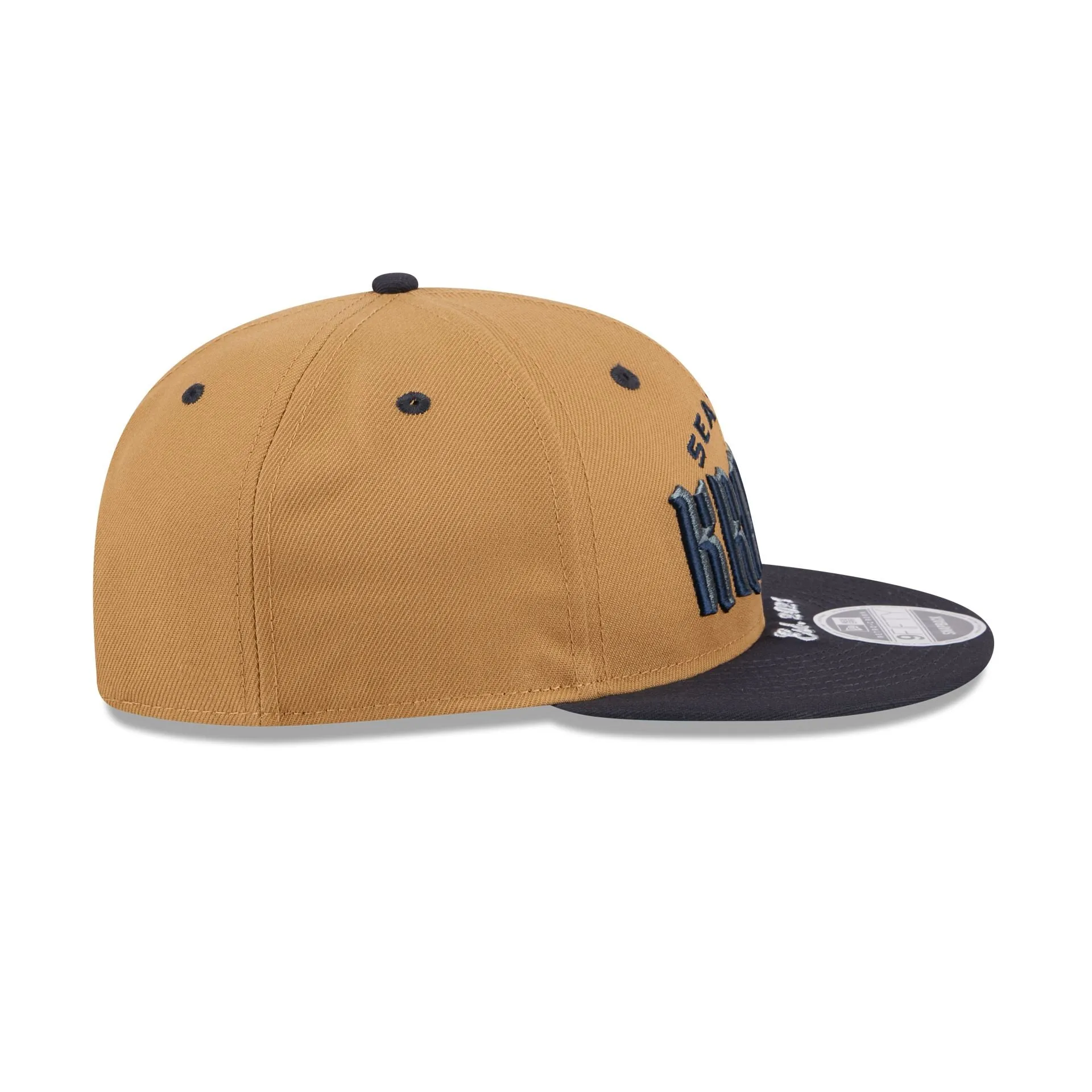 Seattle Kraken Wheat Retro Crown 9FIFTY Snapback Hat sold by New Era product image thumbnail 5