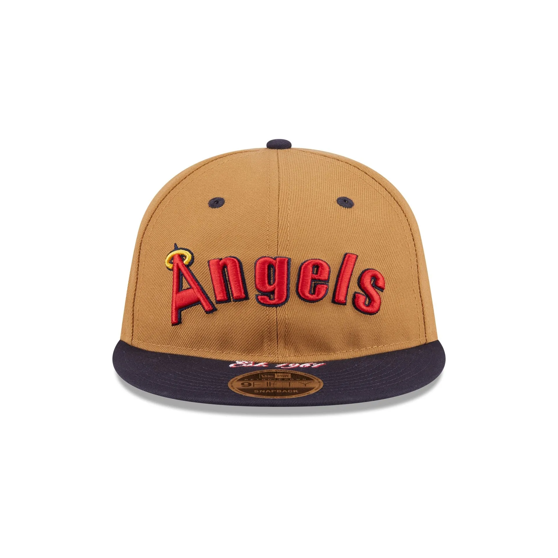 Los Angeles Angels Wheat Retro Crown 9FIFTY Snapback Hat sold by New Era product image thumbnail 2