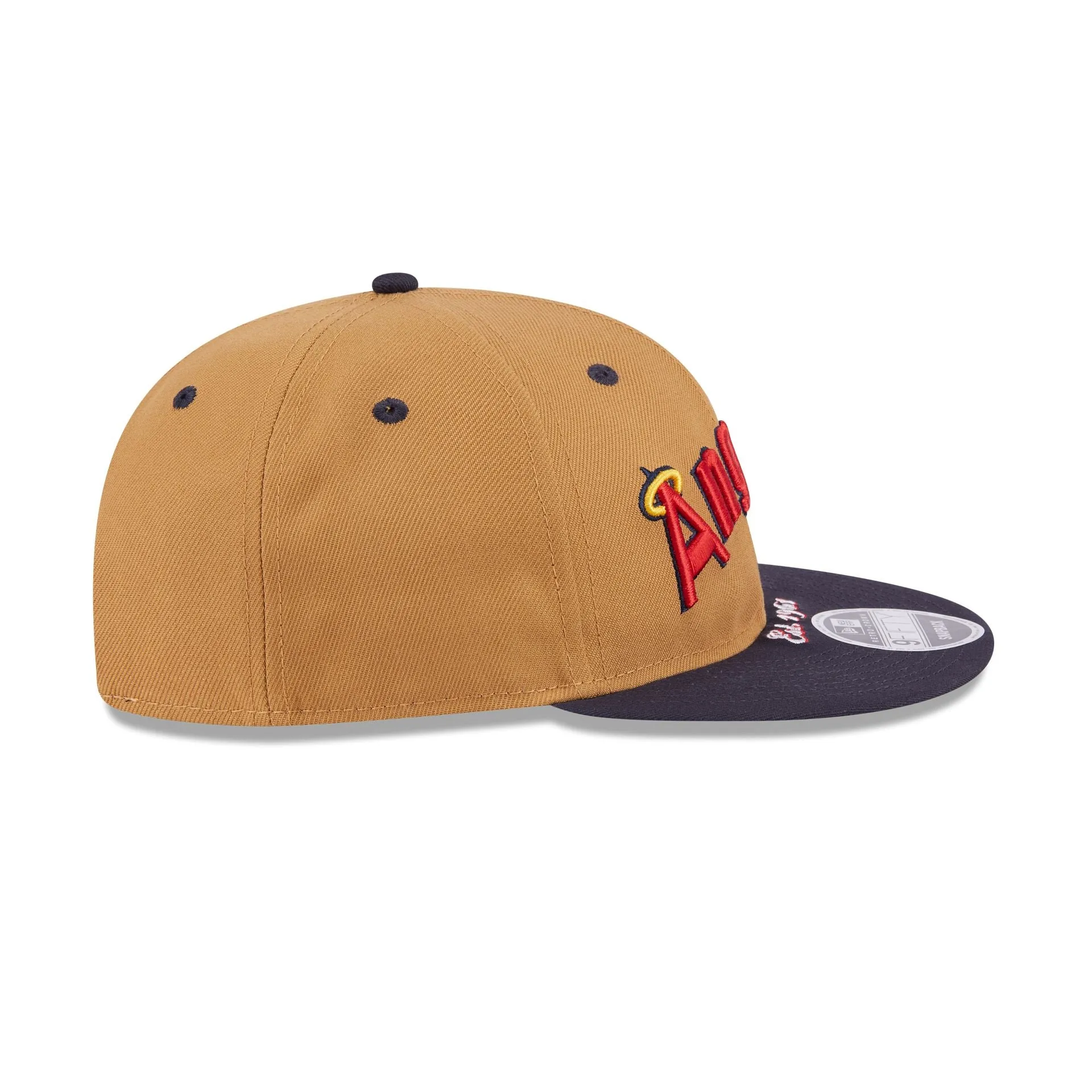Los Angeles Angels Wheat Retro Crown 9FIFTY Snapback Hat sold by New Era product image thumbnail 5