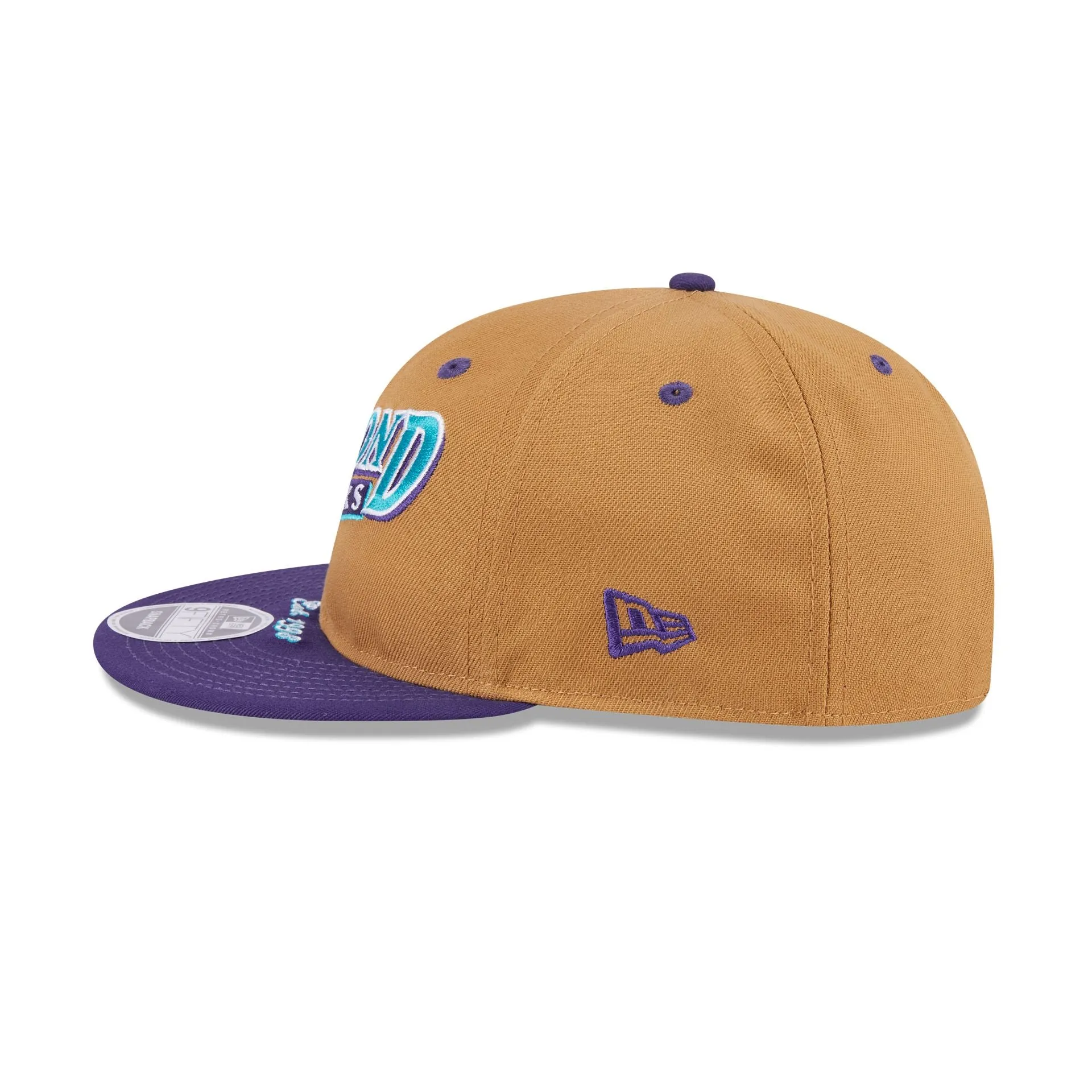 Arizona Diamondbacks Wheat Retro Crown 9FIFTY Snapback Hat sold by New Era product image thumbnail 4