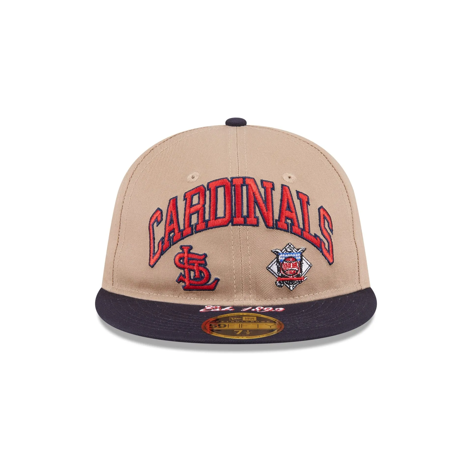 St. Louis Cardinals Camel Retro Crown 59FIFTY Fitted Hat sold by New Era product image thumbnail 2
