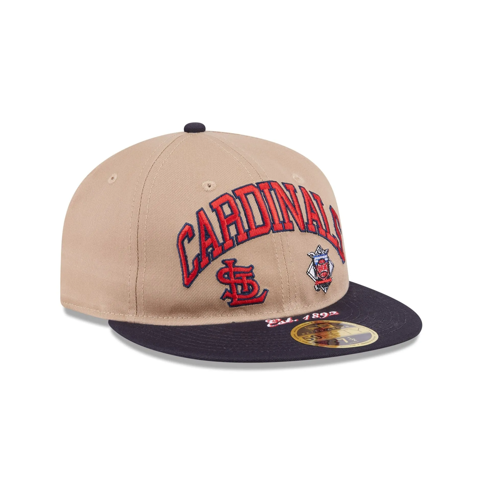 St. Louis Cardinals Camel Retro Crown 59FIFTY Fitted Hat sold by New Era product image thumbnail 3