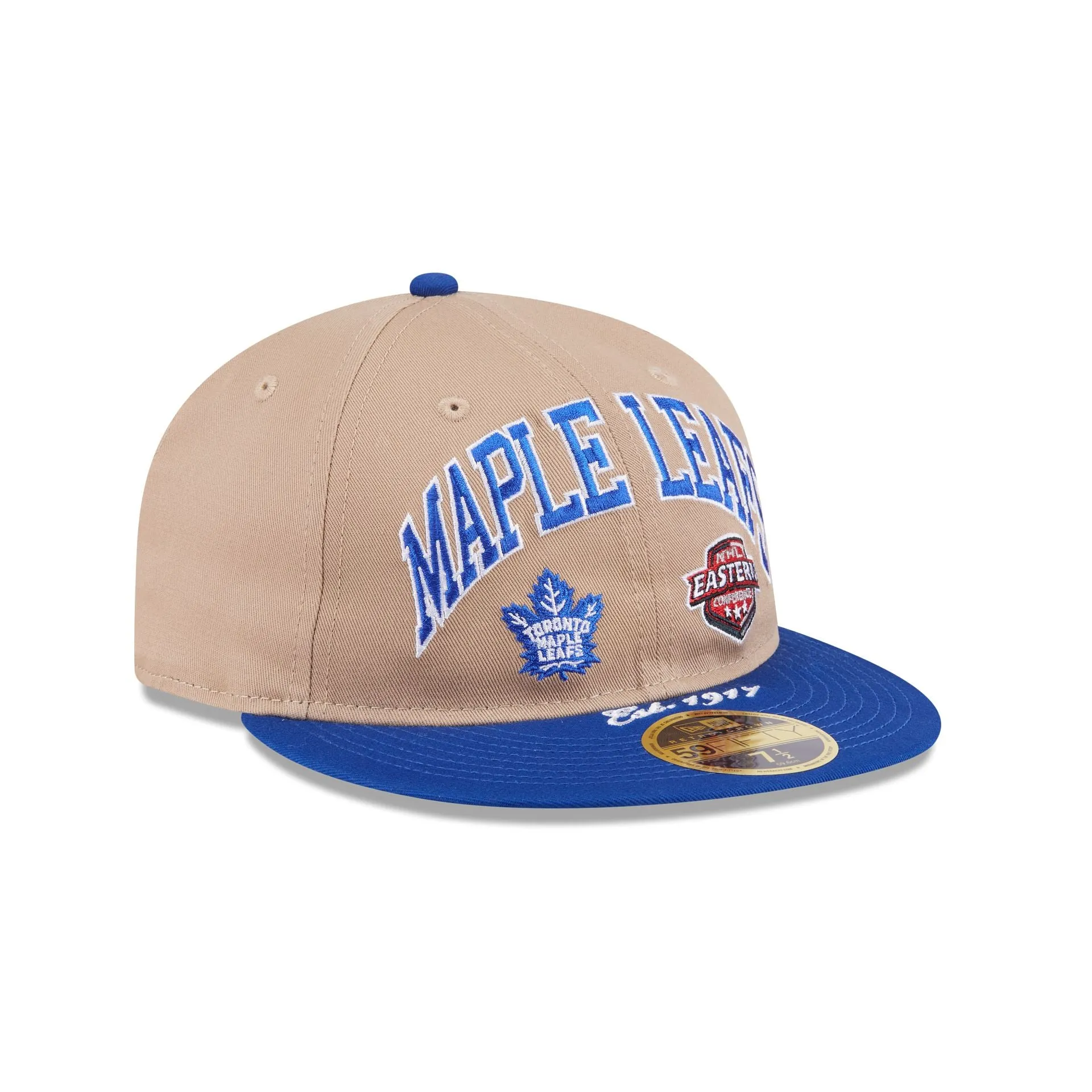 Toronto Maple Leafs Camel Retro Crown 59FIFTY Fitted Hat sold by New Era product image thumbnail 3