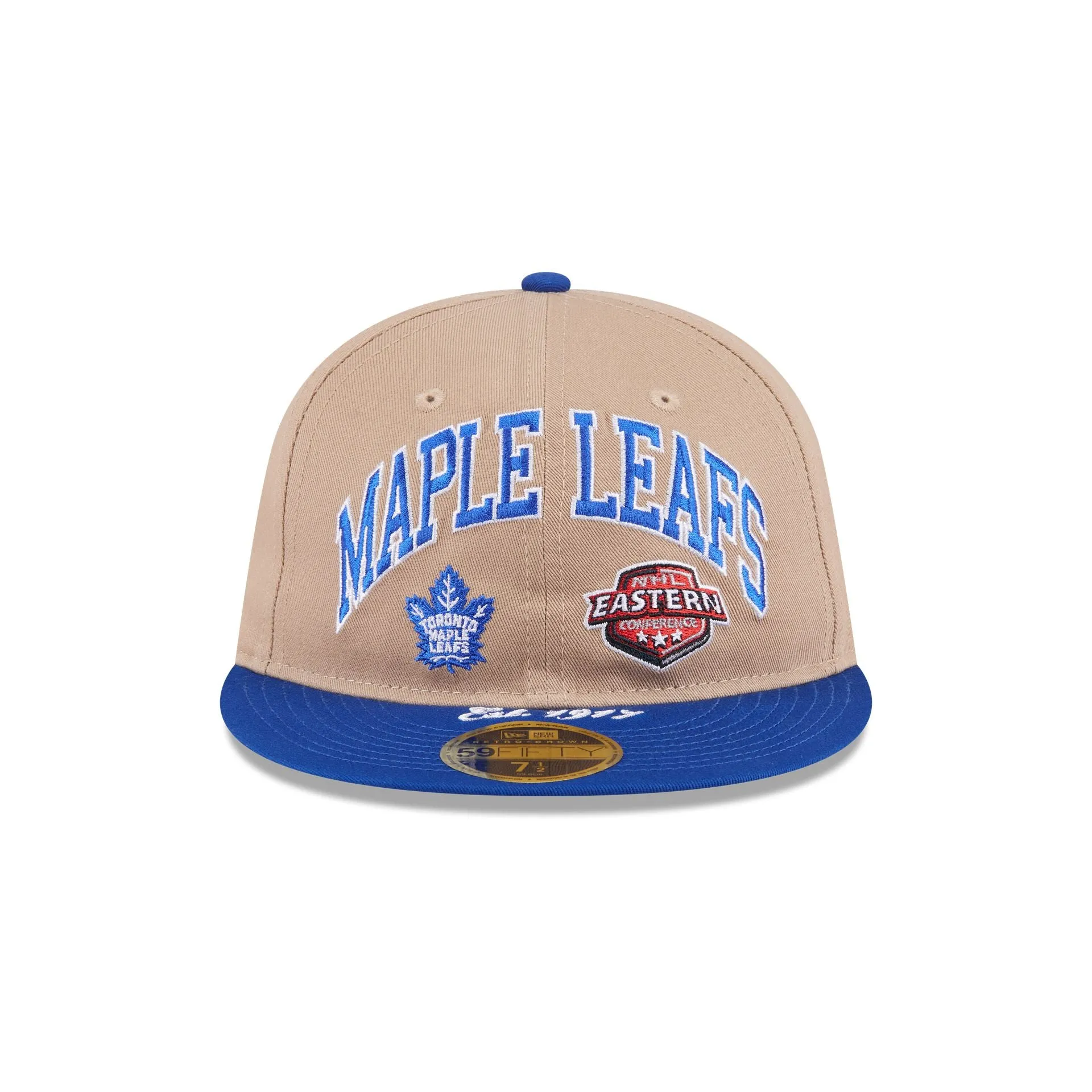 Toronto Maple Leafs Camel Retro Crown 59FIFTY Fitted Hat sold by New Era product image thumbnail 2