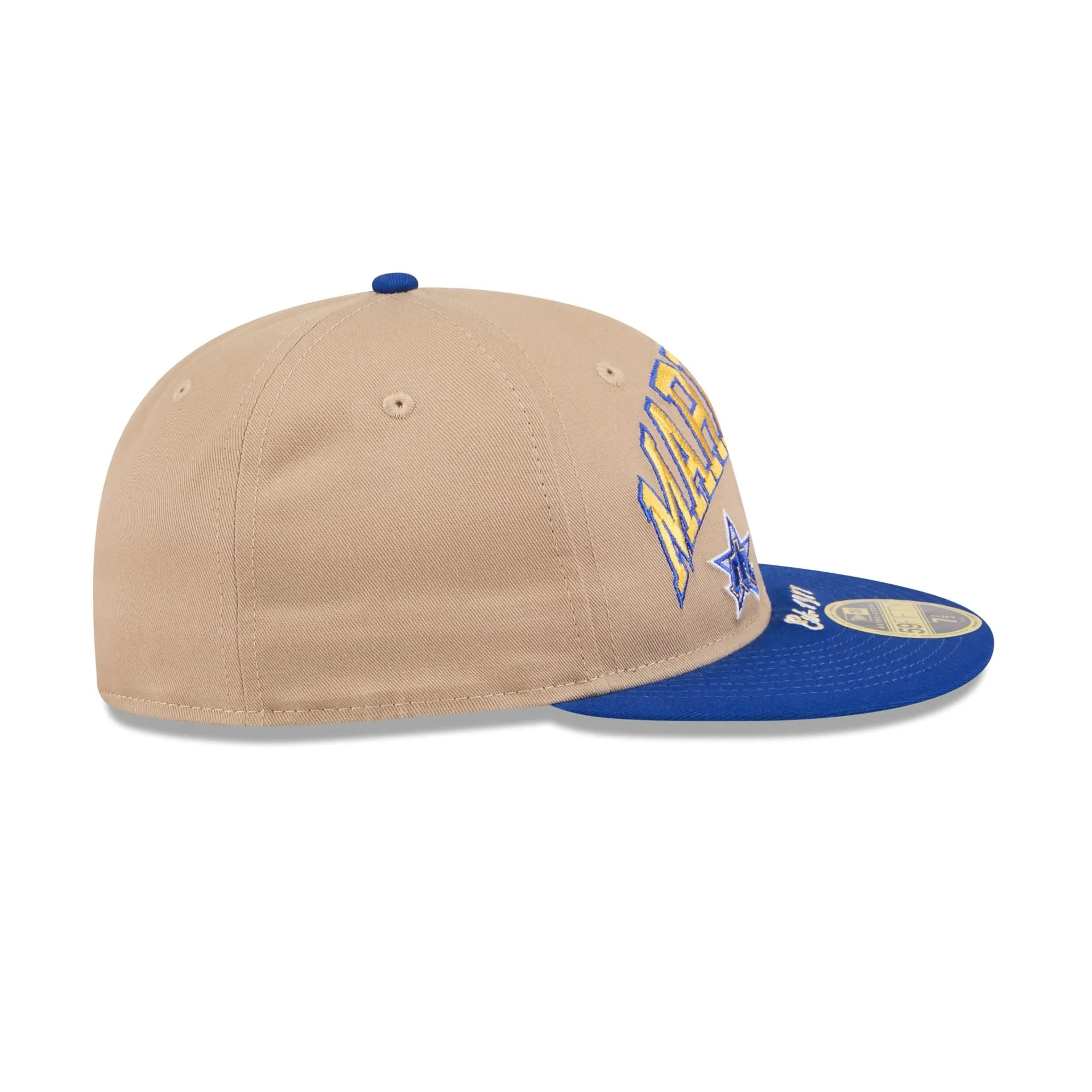 Seattle Mariners Camel Retro Crown 59FIFTY Fitted Hat sold by New Era product image thumbnail 5
