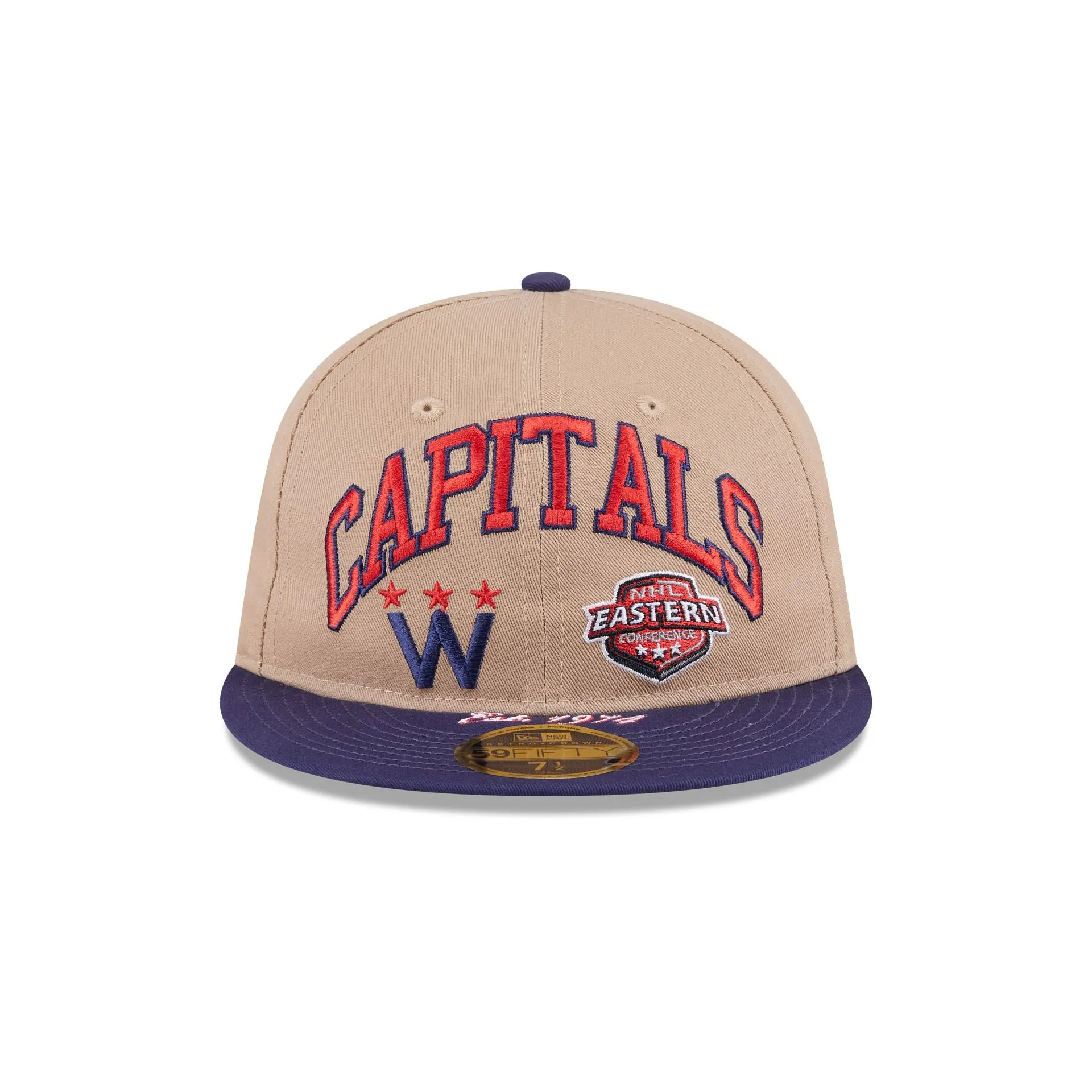 Washington Capitals Camel Retro Crown 59FIFTY Fitted Hat sold by New Era product image thumbnail 2