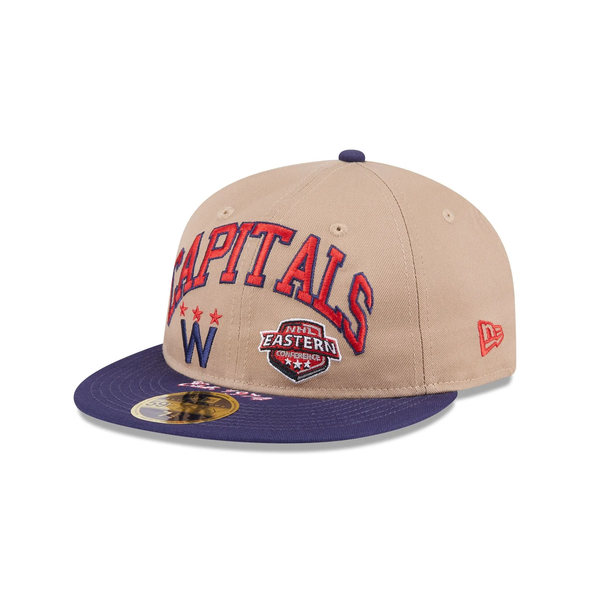 Washington Capitals Camel Retro Crown 59FIFTY Fitted Hat sold by New Era