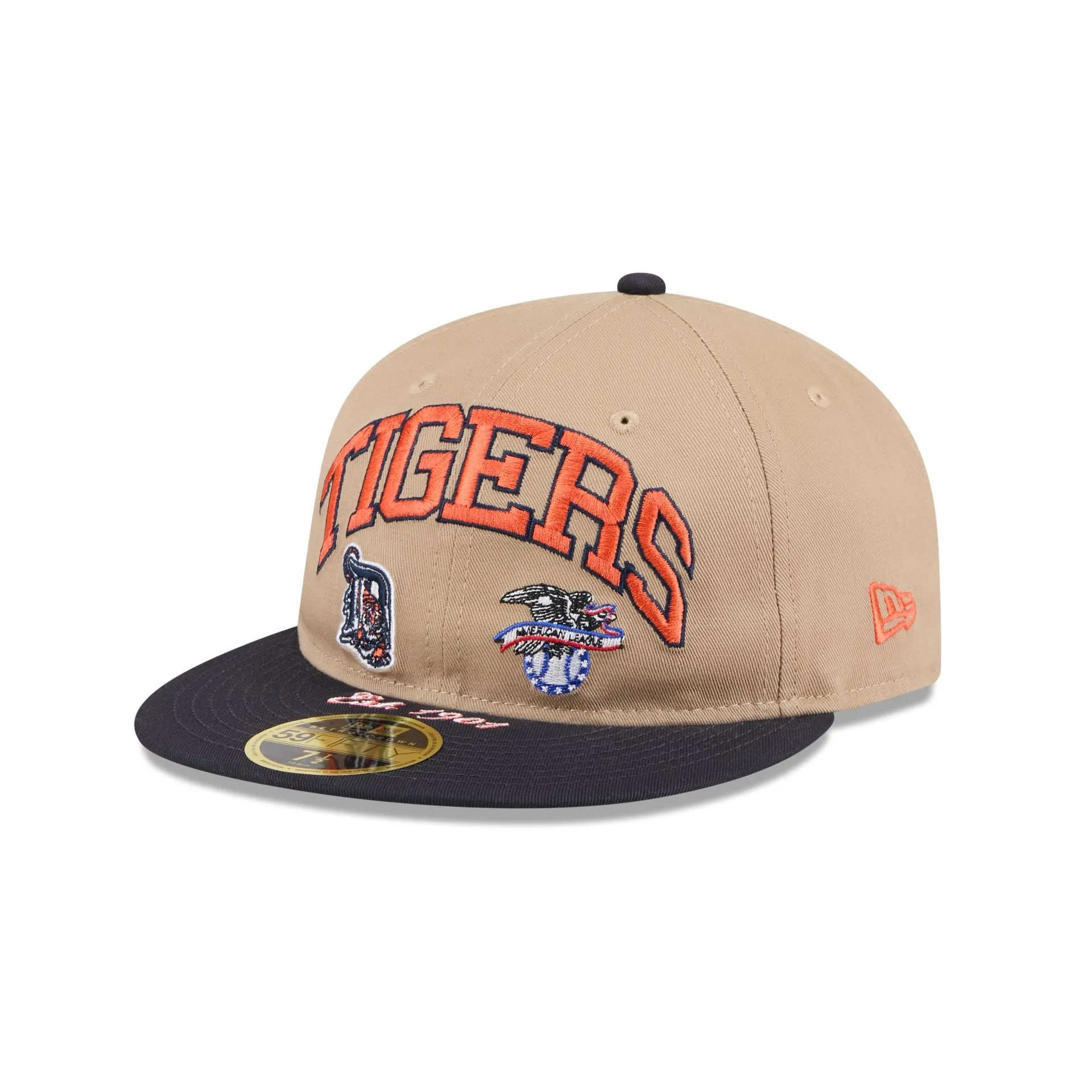 Detroit Tigers Camel Retro Crown 59FIFTY Fitted Hat sold by New Era