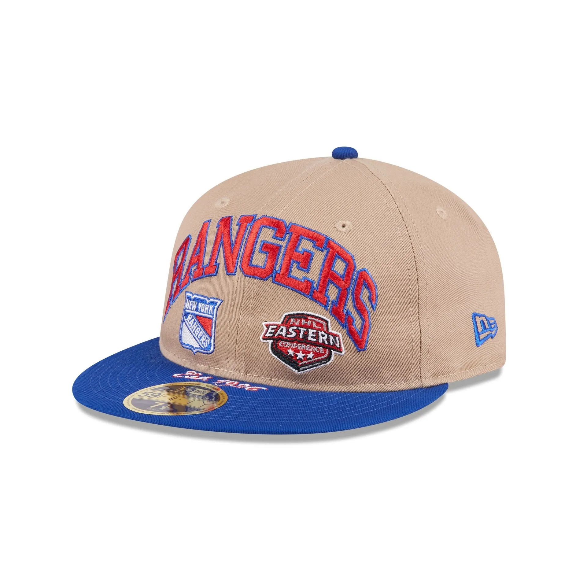 New York Rangers Camel Retro Crown 59FIFTY Fitted Hat sold by New Era