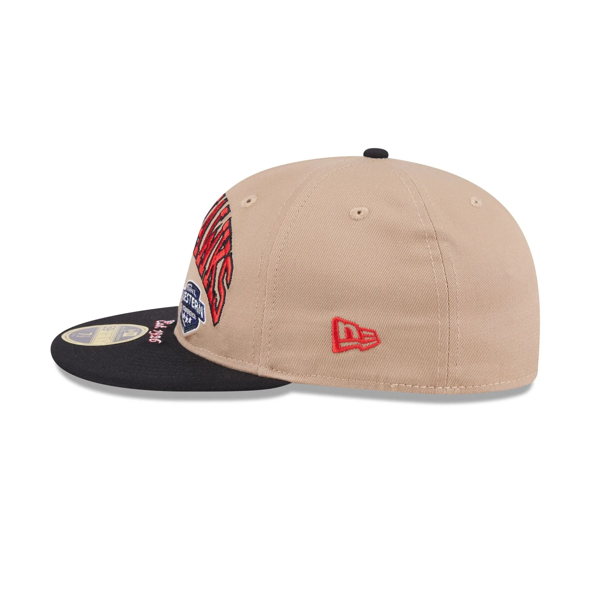 Chicago Blackhawks Camel Retro Crown 59FIFTY Fitted Hat sold by New Era product image thumbnail 4