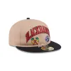 Chicago Blackhawks Camel Retro Crown 59FIFTY Fitted Hat sold by New Era